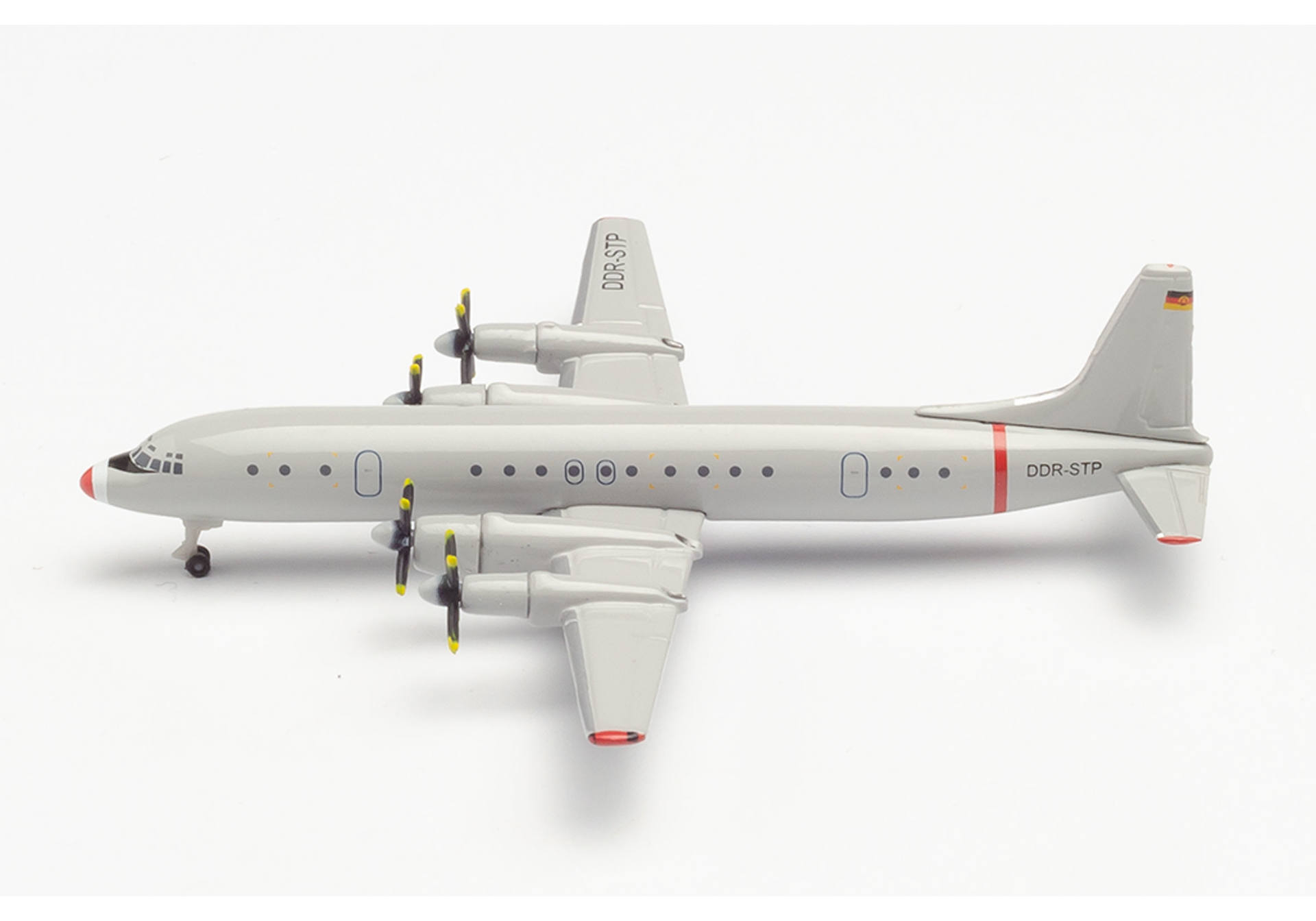 Interflug Technische Prüfung - Flugsicherung Ilyushin IL-18 "Graue Maus"