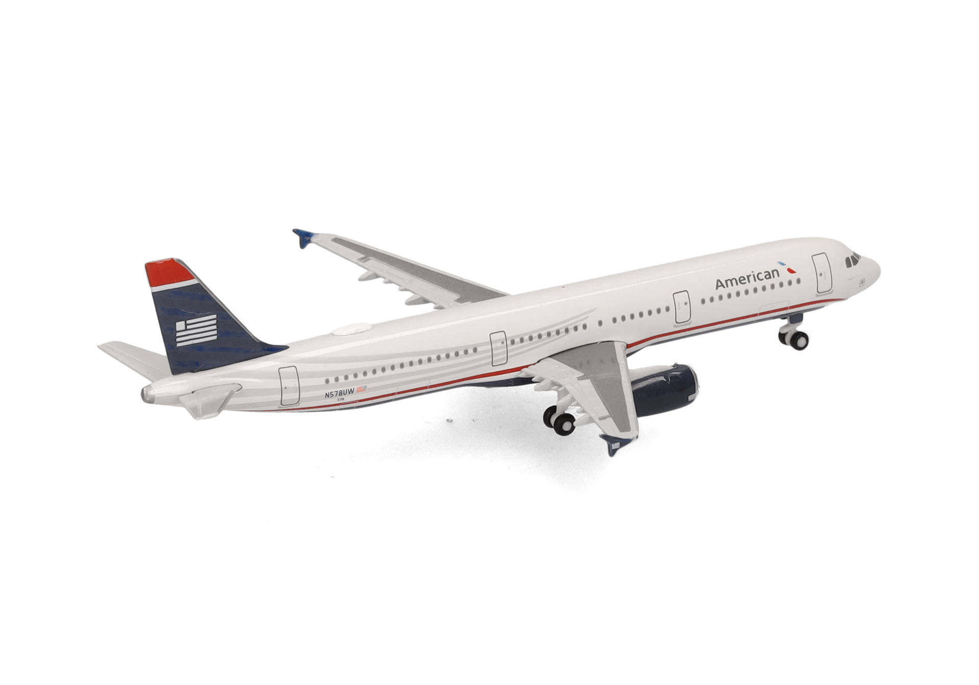 American Airlines Airbus A321 - US Airways Heritage livery - N578UW