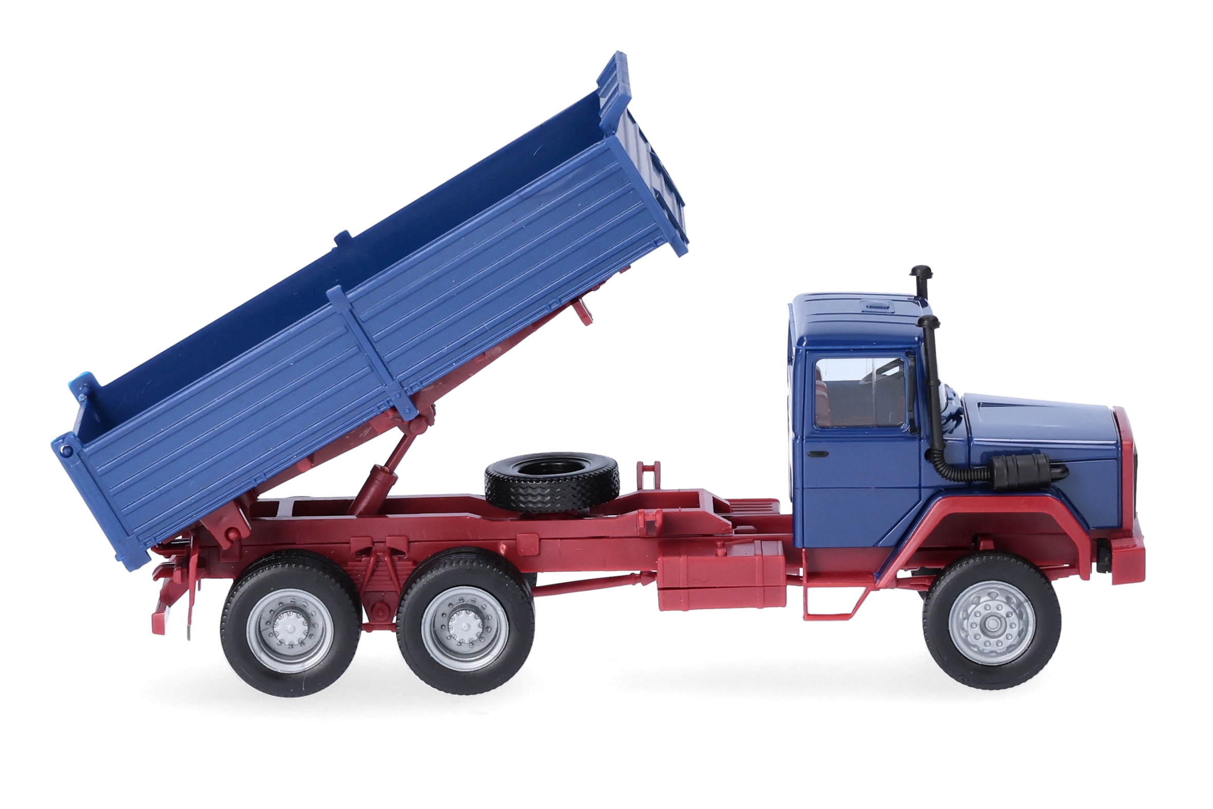 Herpa Basic: Iveco Hauber Kipp-LKW 3achs