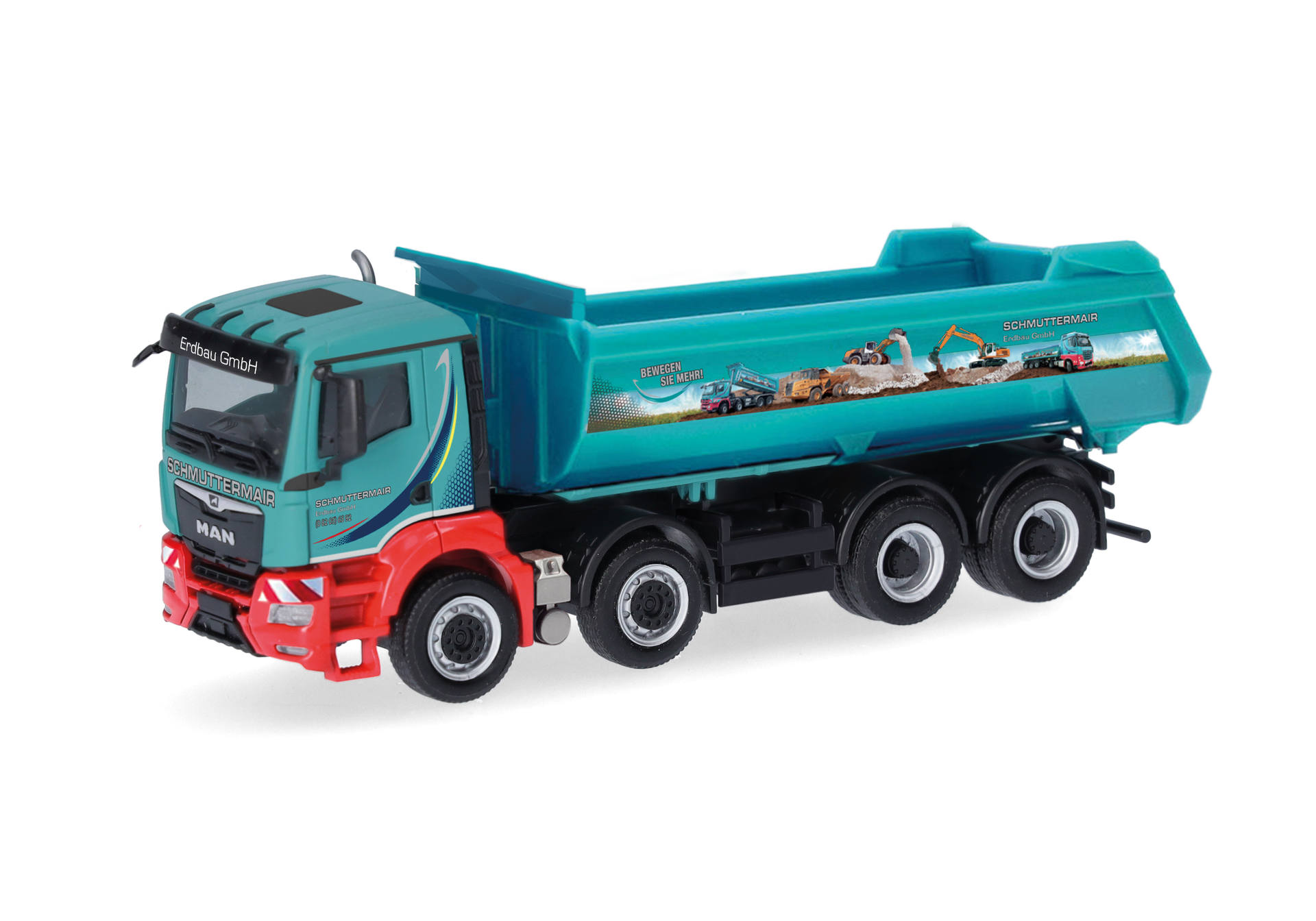 MAN TGS NN dumper truck 4axles "Schmuttermair"