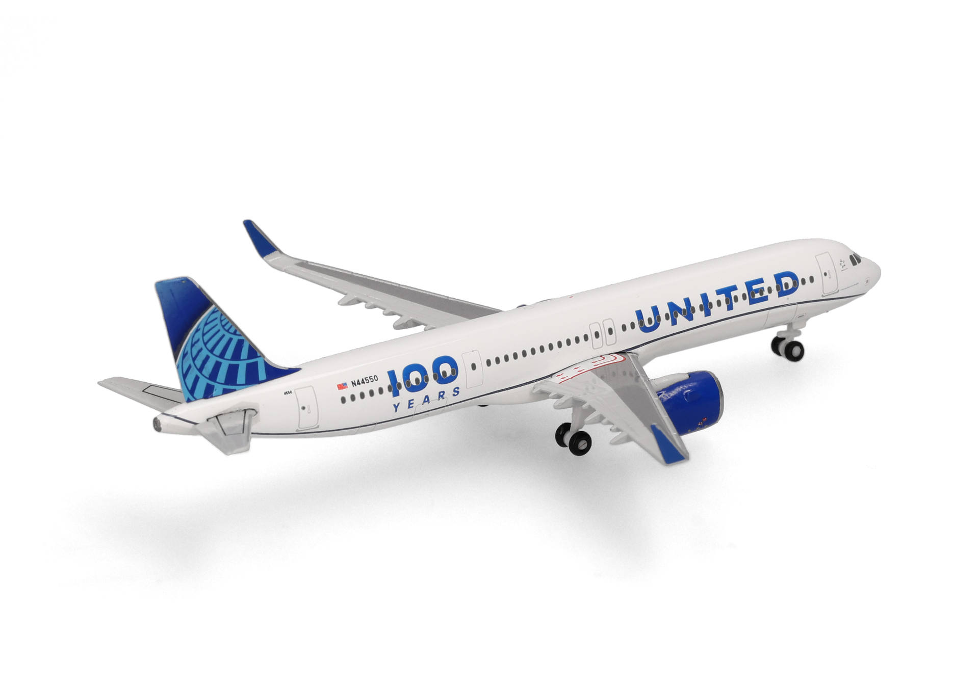 United Airlines Airbus A321neo "100 Years"