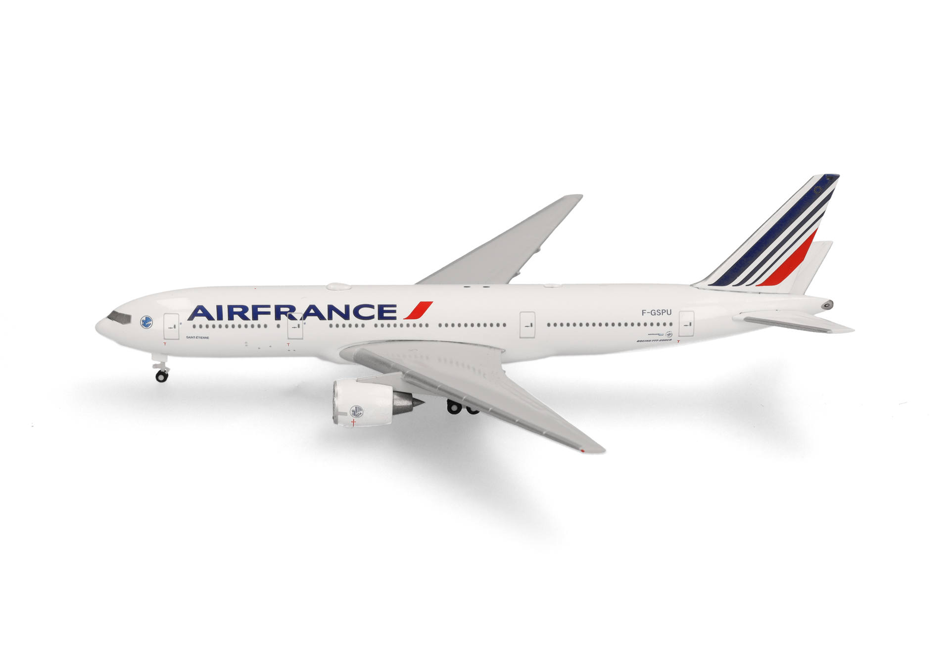 airplane, airliner, jet, white fuselage, air France livery