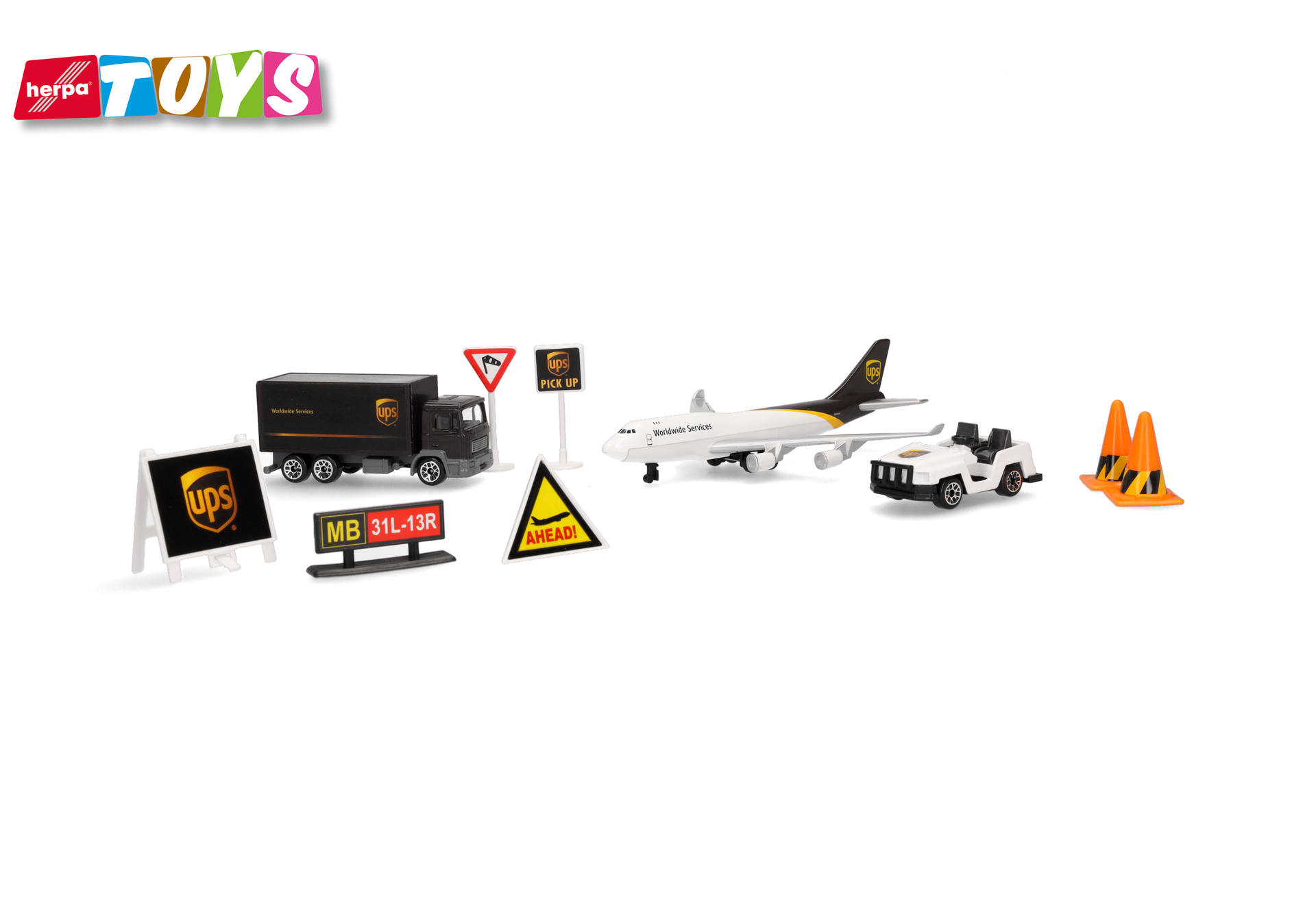 Herpa Toys: UPS playset