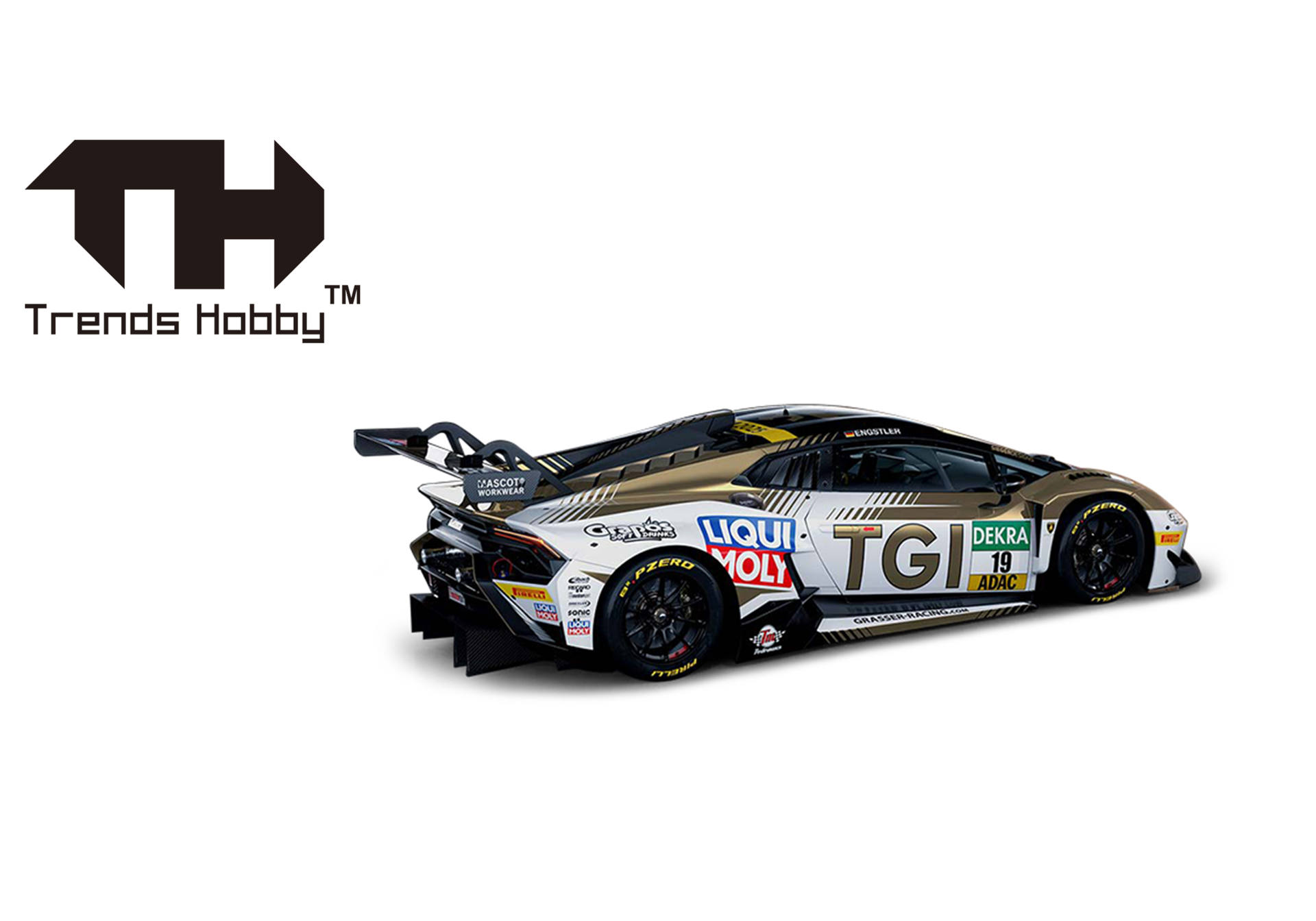 model car, race car, diecast, grayscale pattern, sponsor decals