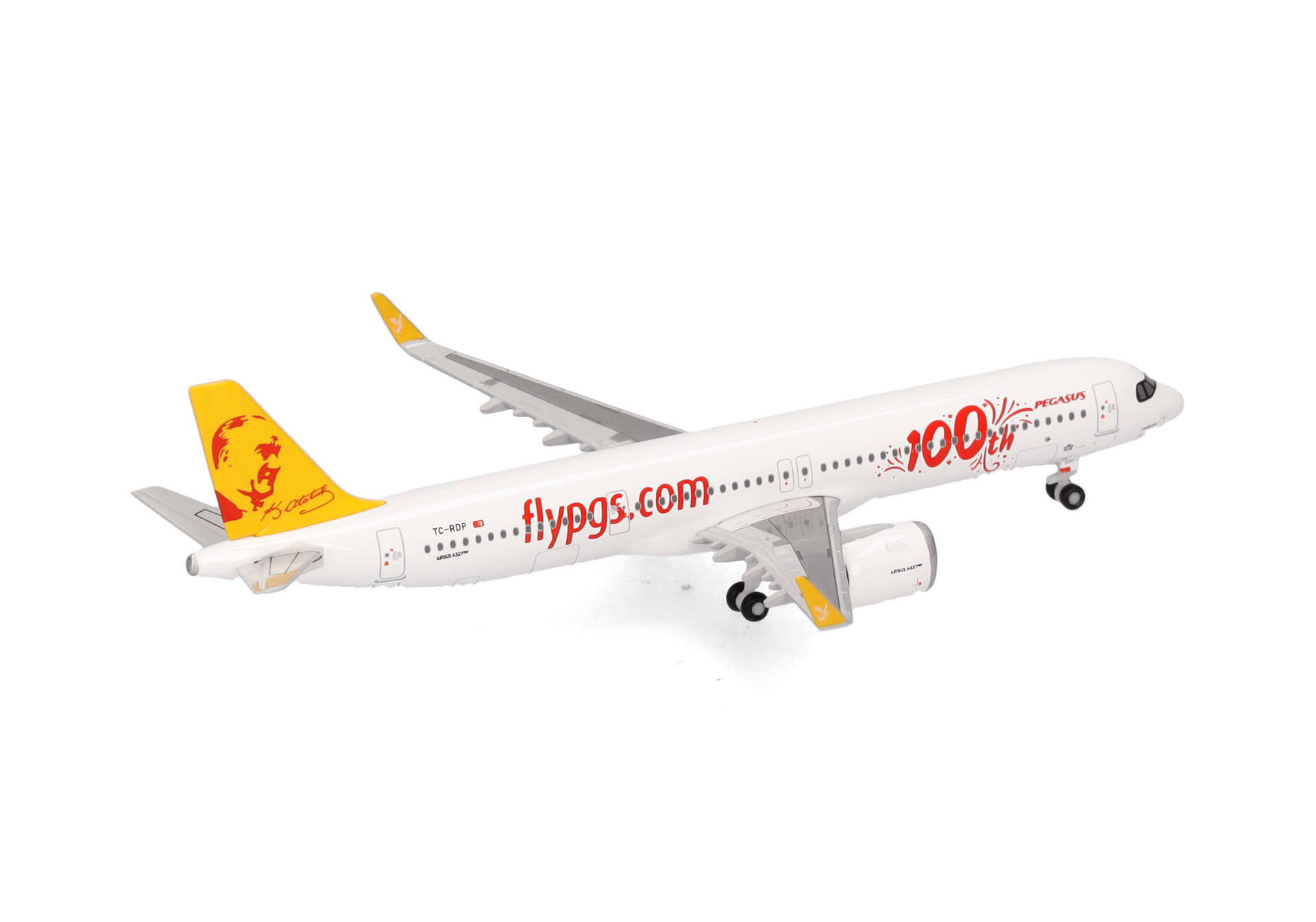Pegasus Airlines Airbus A321neo "100th" –TC-RDP