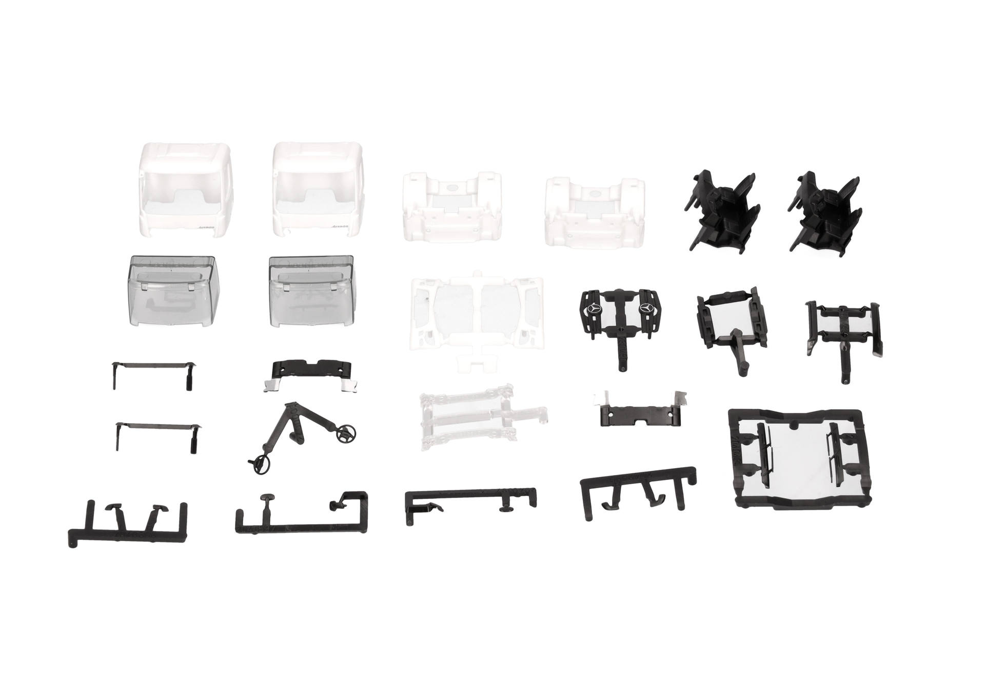 Parts service Mercedes-Benz Actros S drivers cabin, white, 2pieces