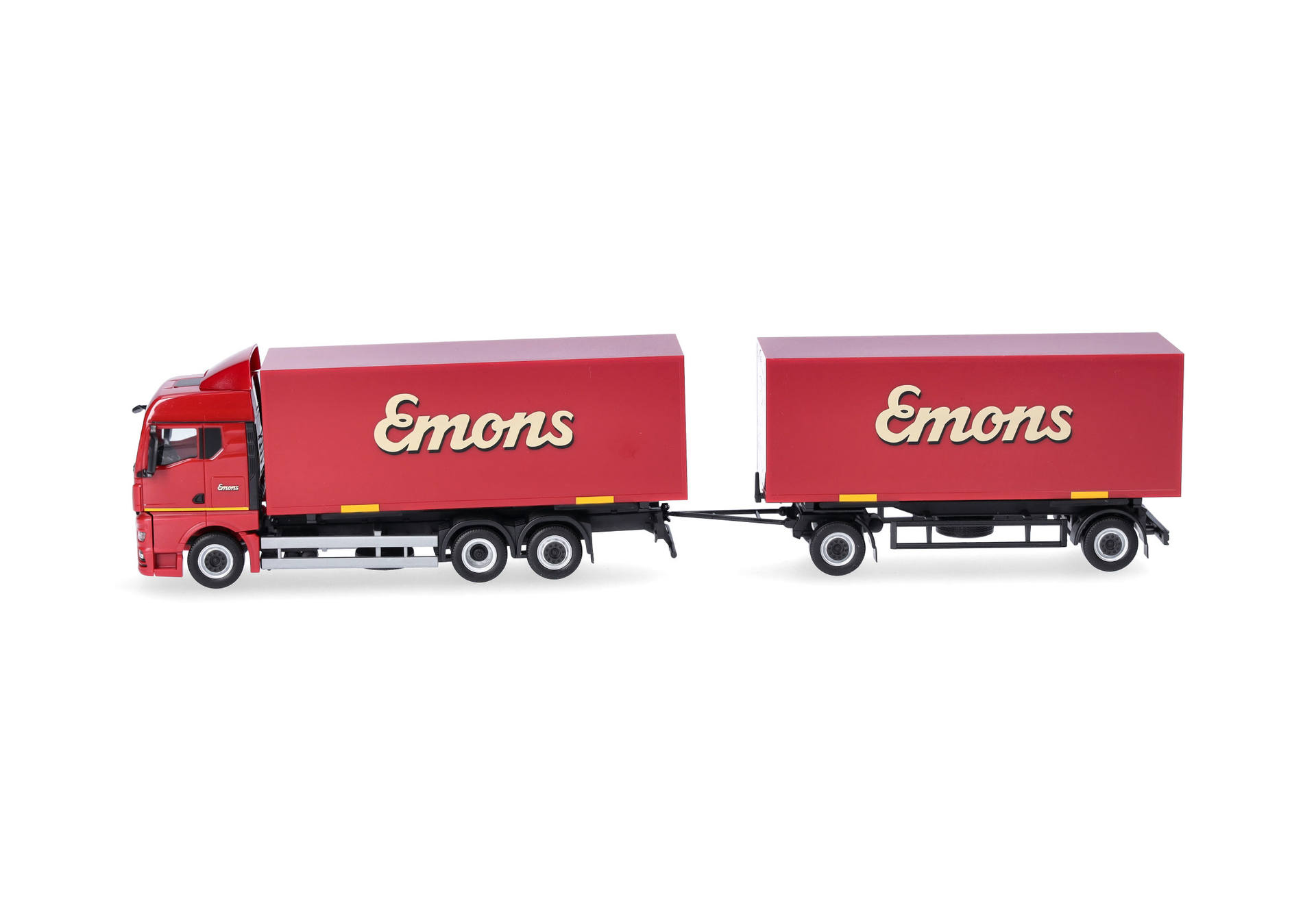 MAN TGX GM Wechselkoffer-Hängerzug "Emons" 
