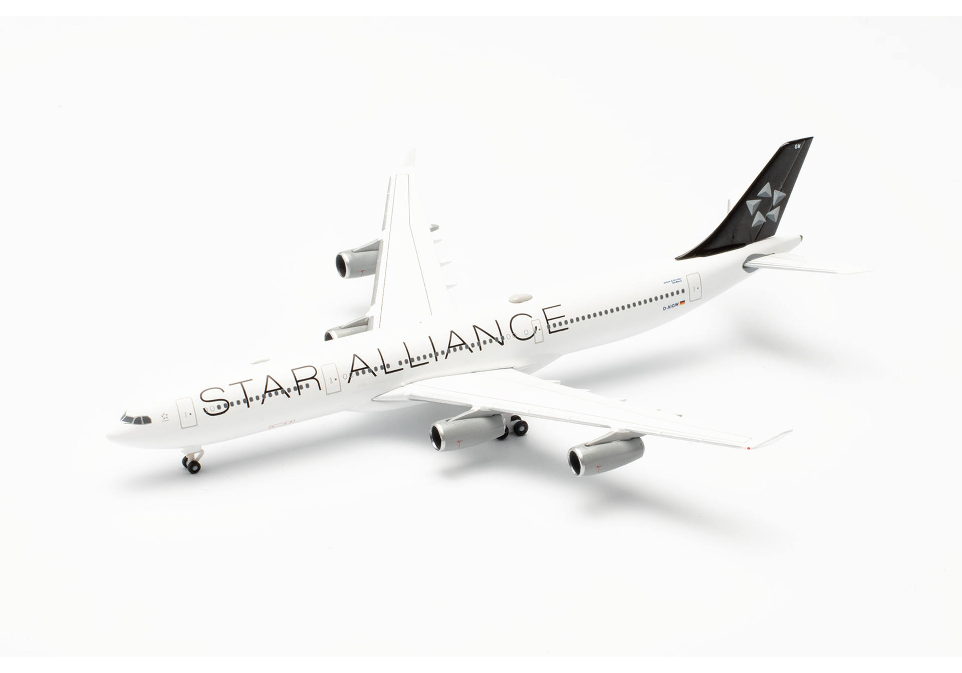 Lufthansa Airbus A340-300 "Star Alliance" - D-AIGW "Gladbeck"