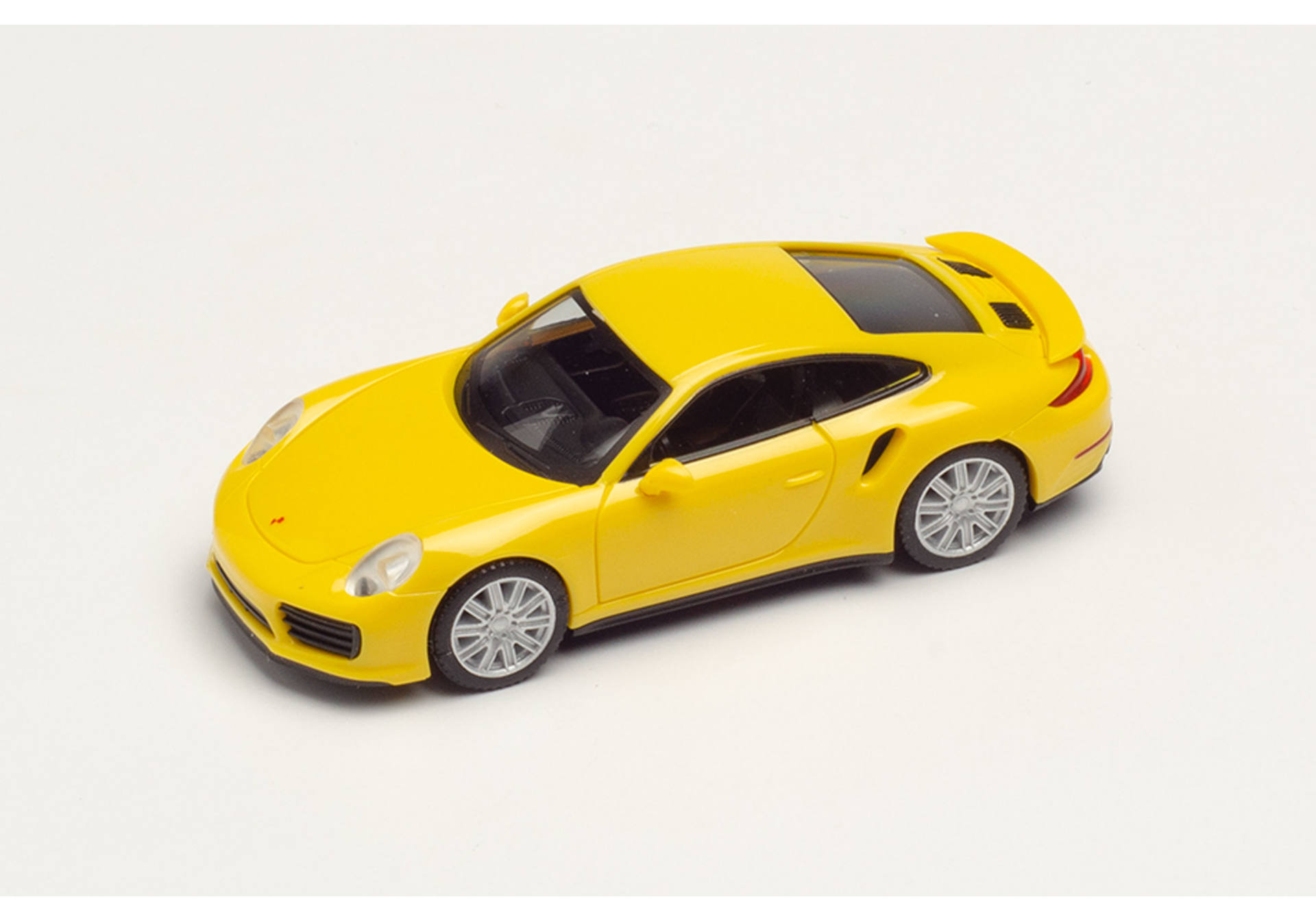 Porsche 911 Turbo, racing yellow