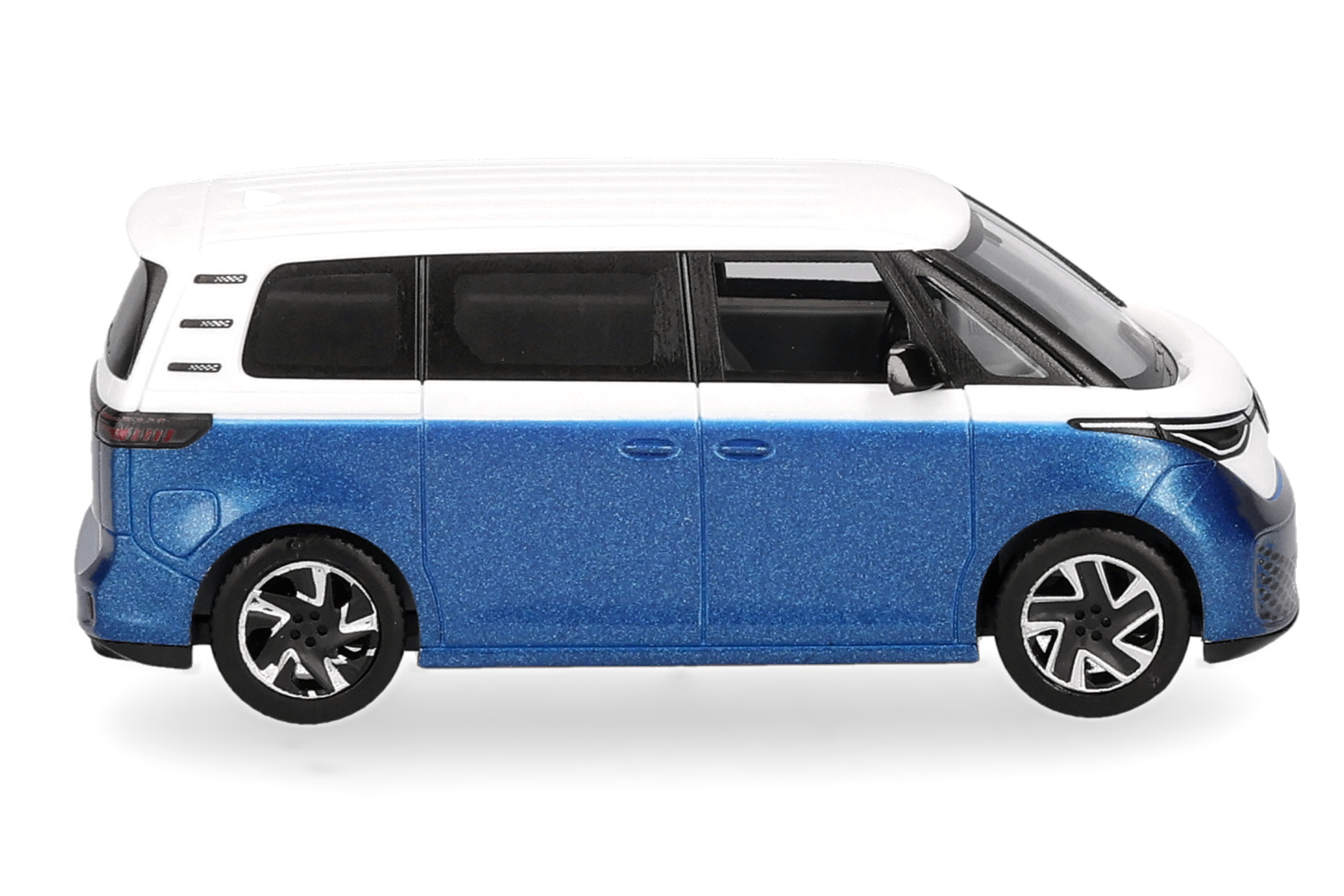 Volkswagen (VW) ID. Buzz People bicolor, candy white-blue metallic