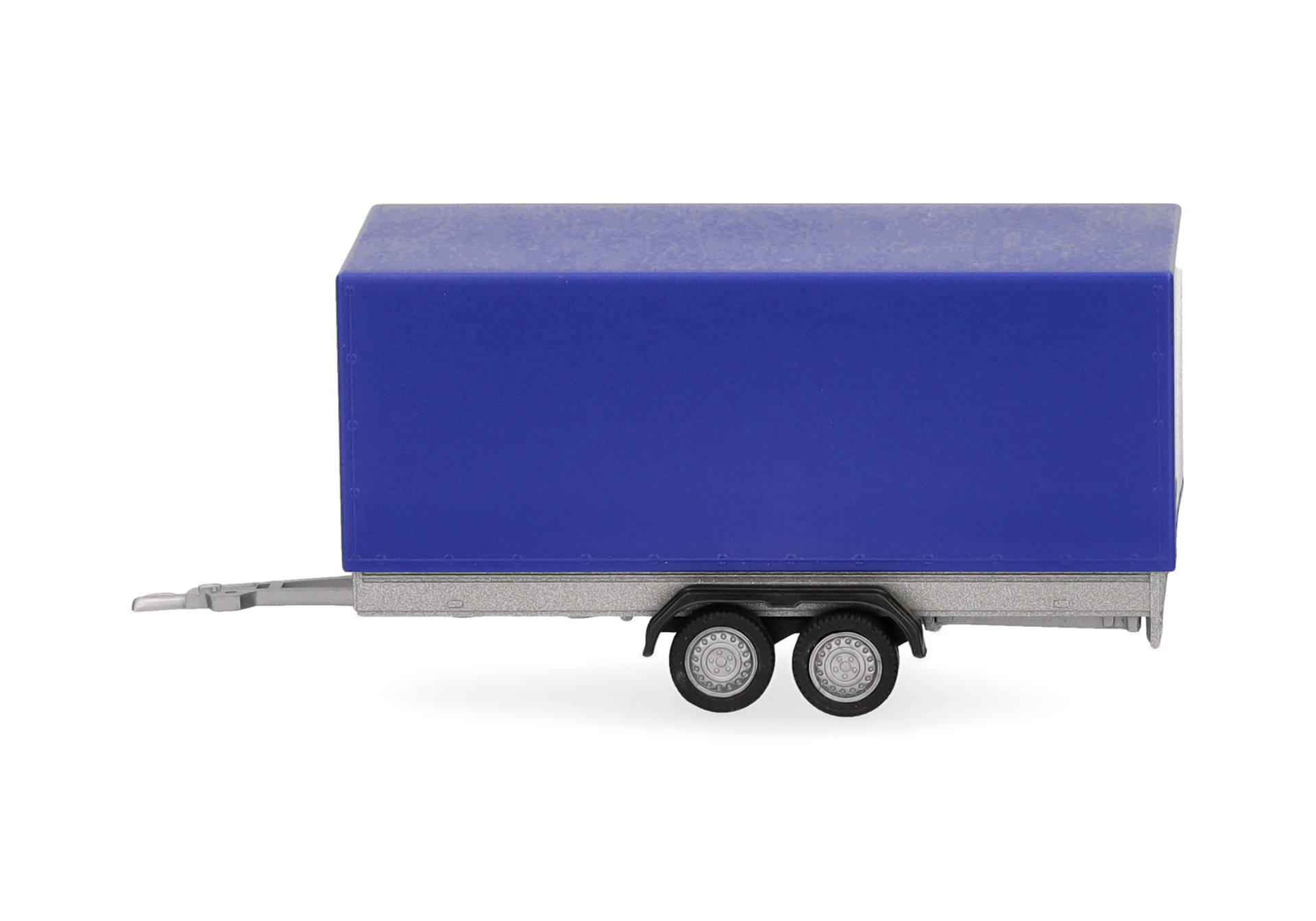 Canvas trailer for passenger cars, 2axles, blue (THW)