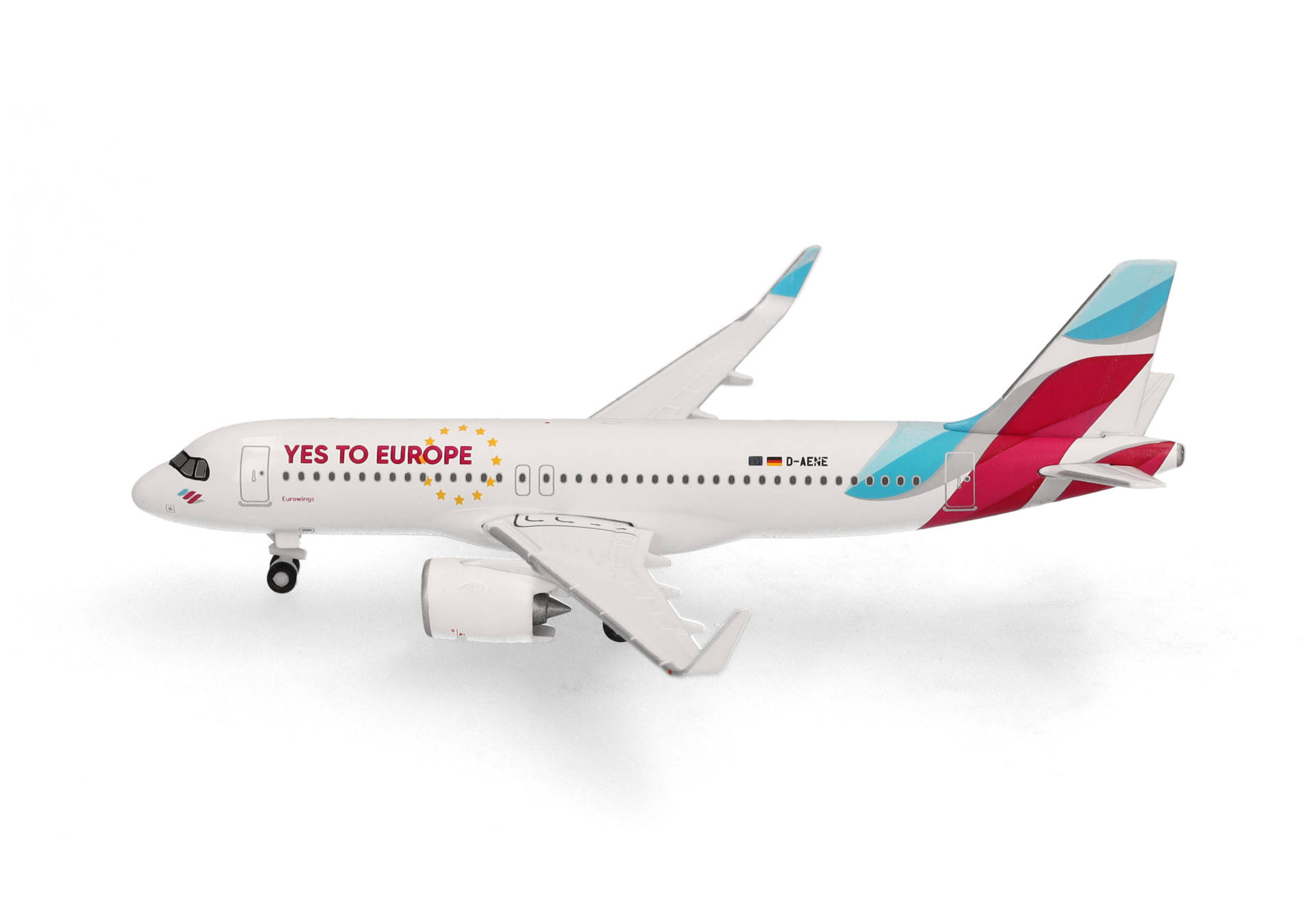 Eurowings Airbus A320neo "Yes to Europe" – D-AENE