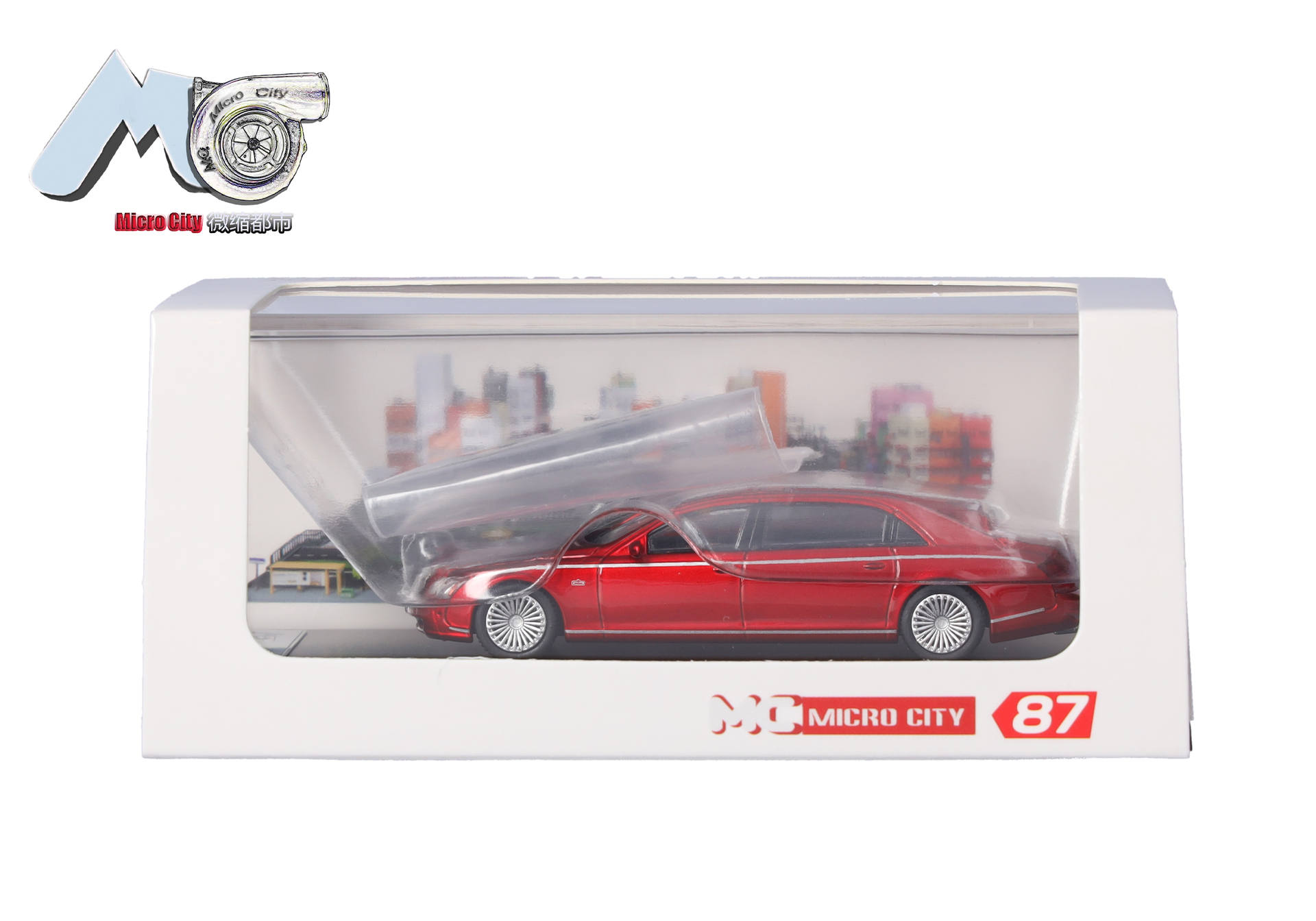 MicroCity: Maybach 62S, rot (2002-2013)