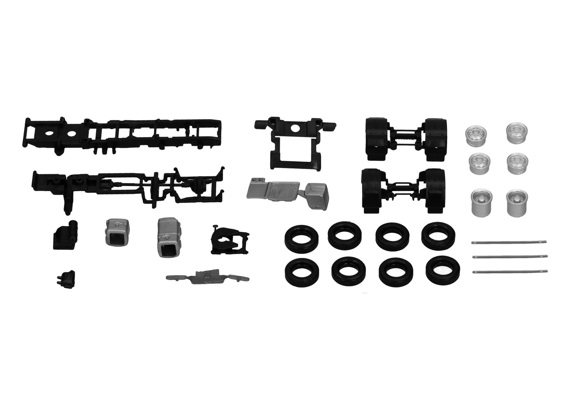 Teileservice: Fahrgestell Zugmaschine 3achs (6x2) DAF XG/XG+ (2 Stück)
