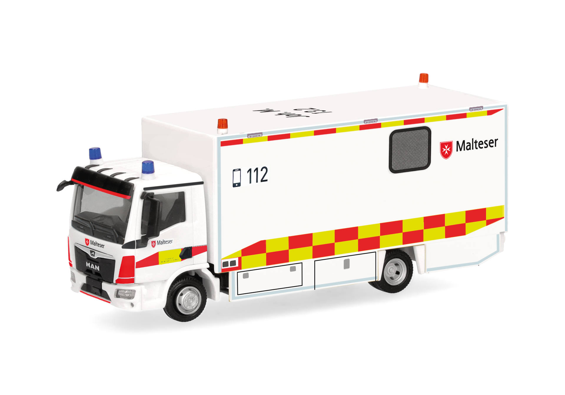 MAN TGL CC Koffer-LKW "Malteser München"