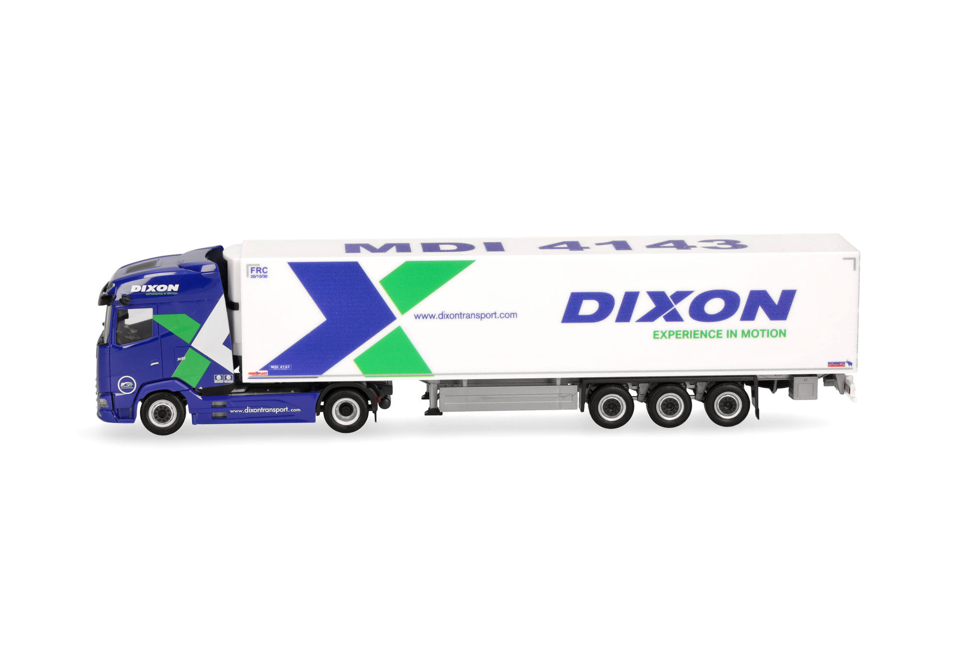 DAF XG Kühlkoffer-Sattelzug "Dixon"