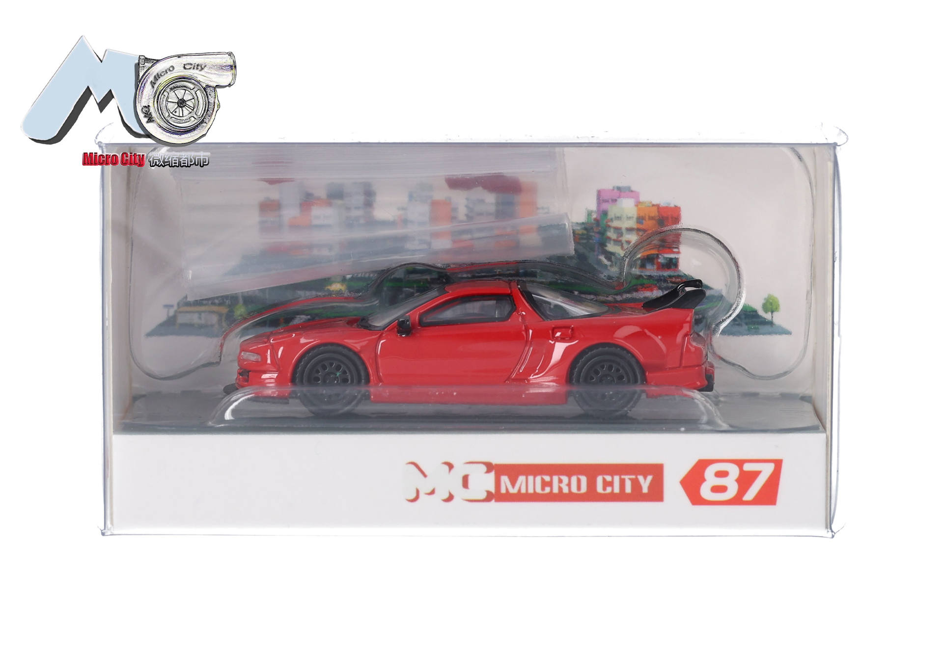 MicroCity: Honda NSX, red