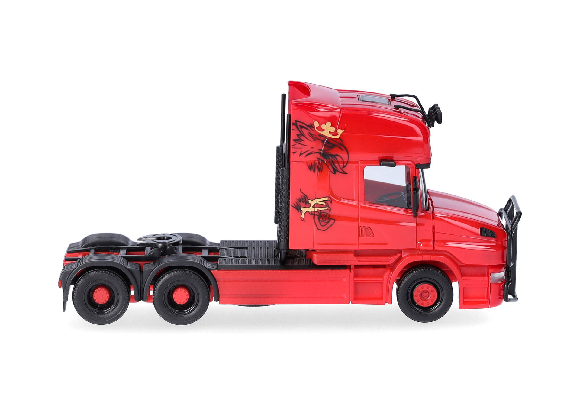 Scania Hauber 04 Topline Zugmaschine 3achs (6x4), rot