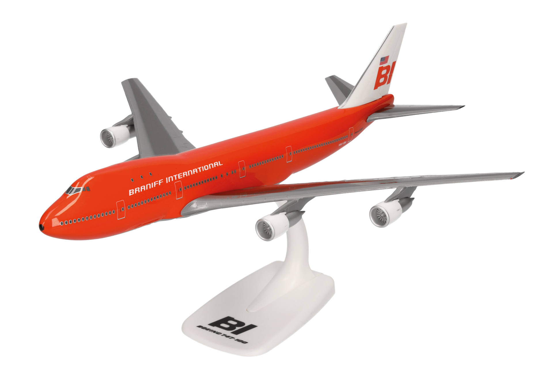 Braniff International Boeing 747-100 “Big Pumpkin” ("Großer Kürbis") – N601BN