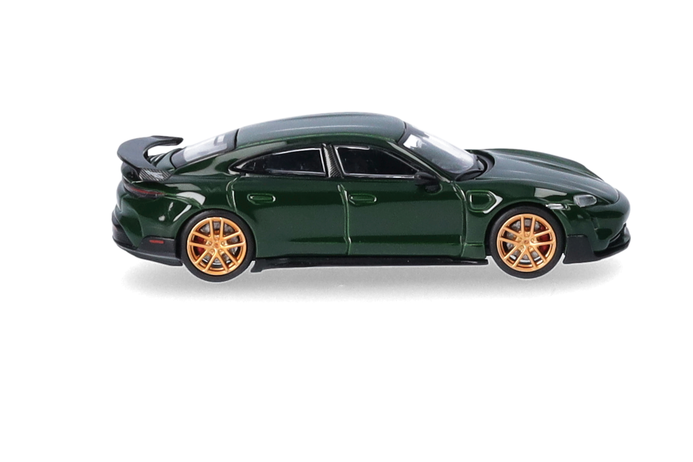 toy car, green car, sport car, gold wheels, model car