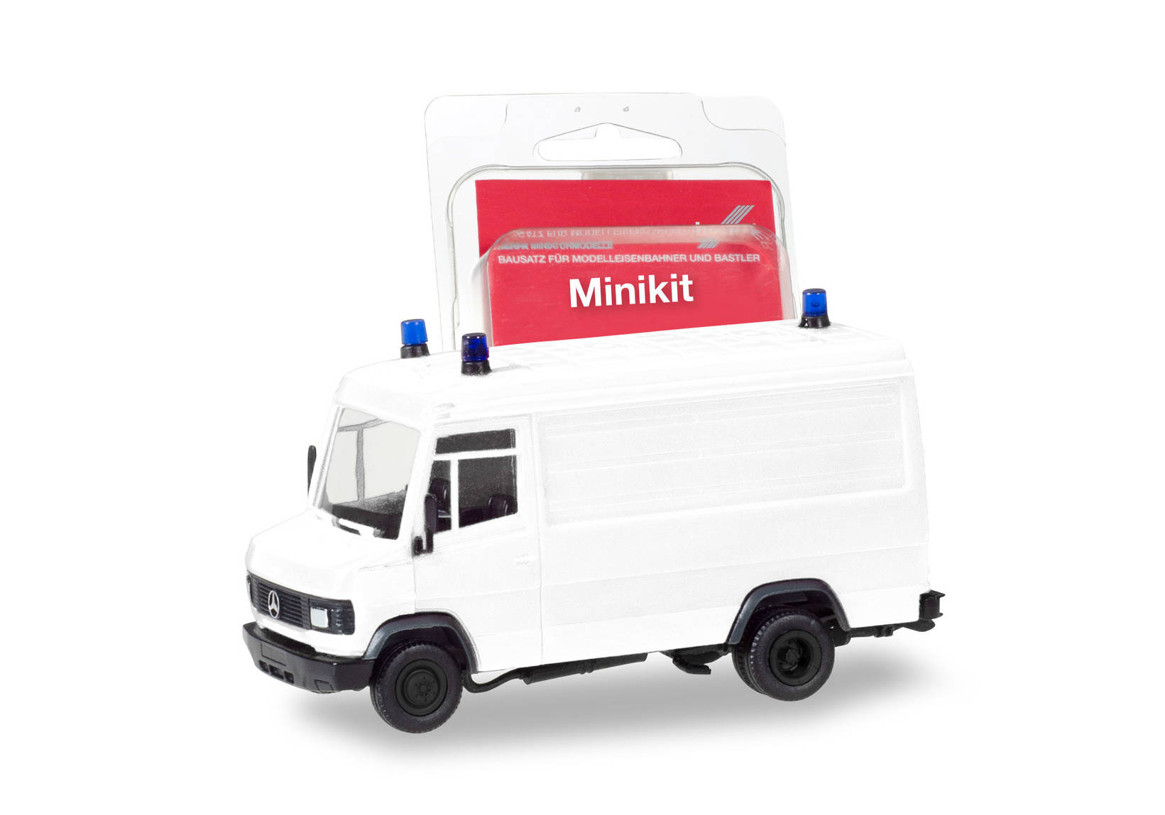 Herpa MiniKit: Mercedes-Benz T2 Kasten, weiß