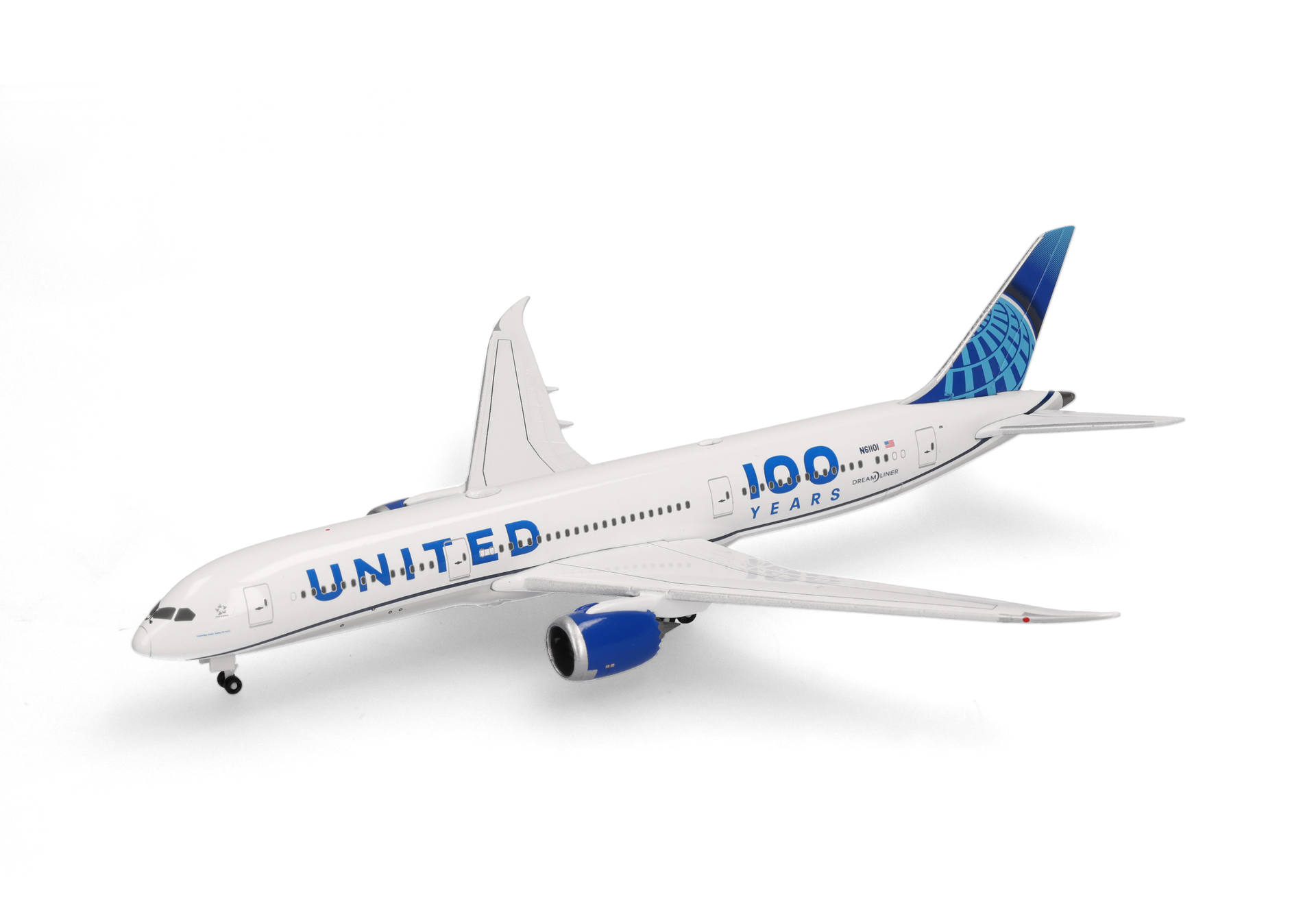 airplane, jet, United, airliner, model