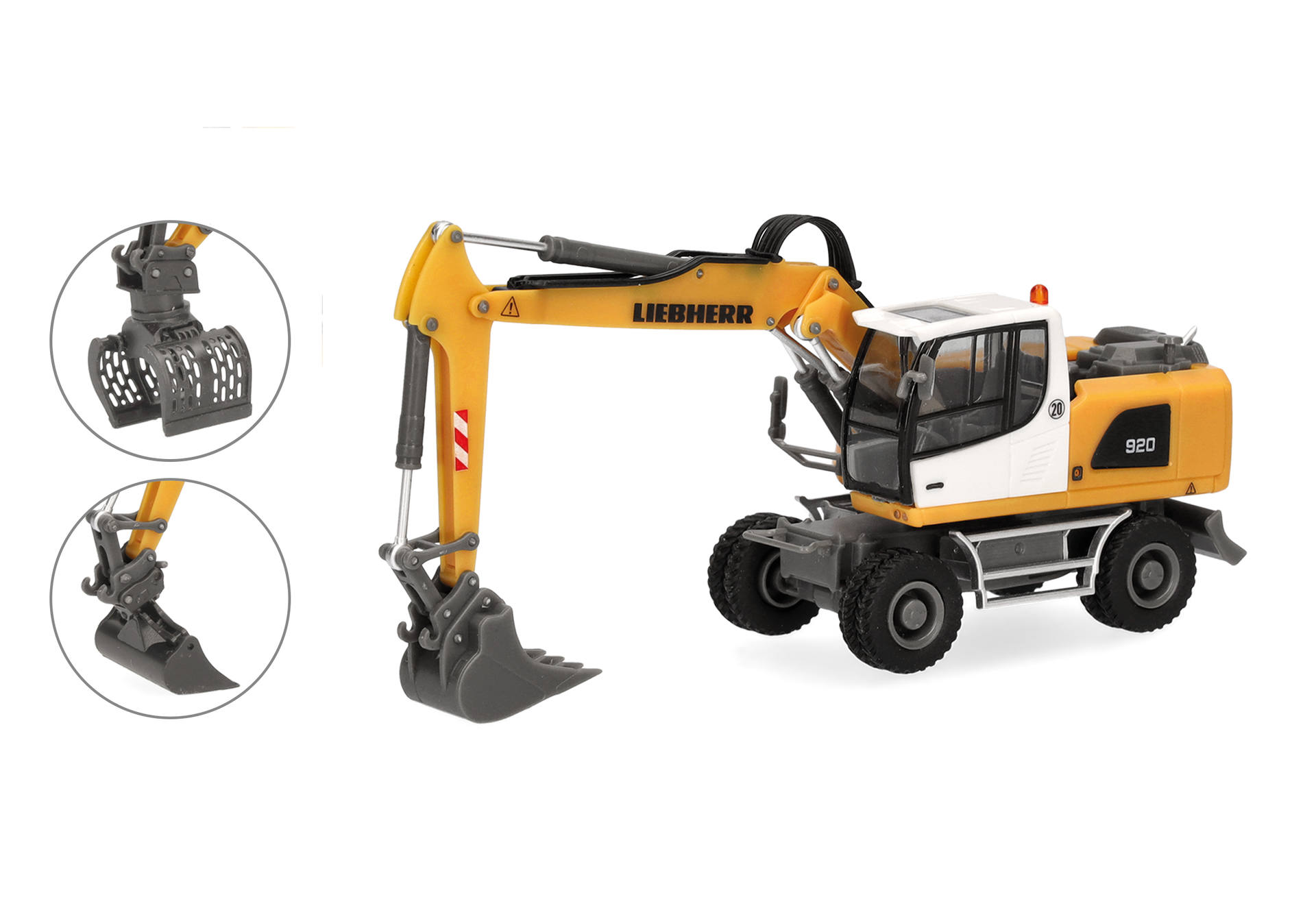 Hračka Liebherr wheeled - model stavebního stroje