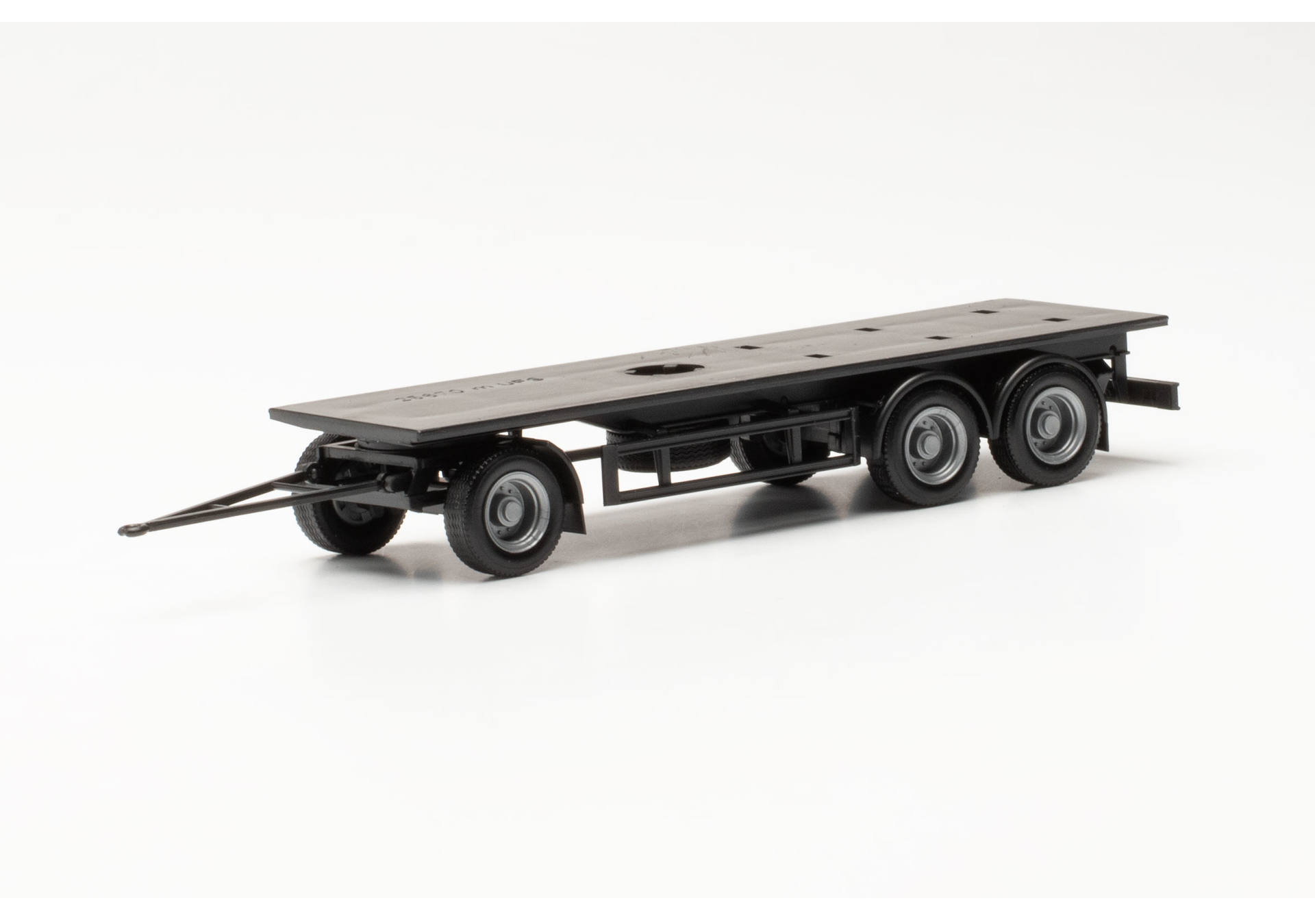 Parts service trailer chassis 3axles, 8m, 2 pieces