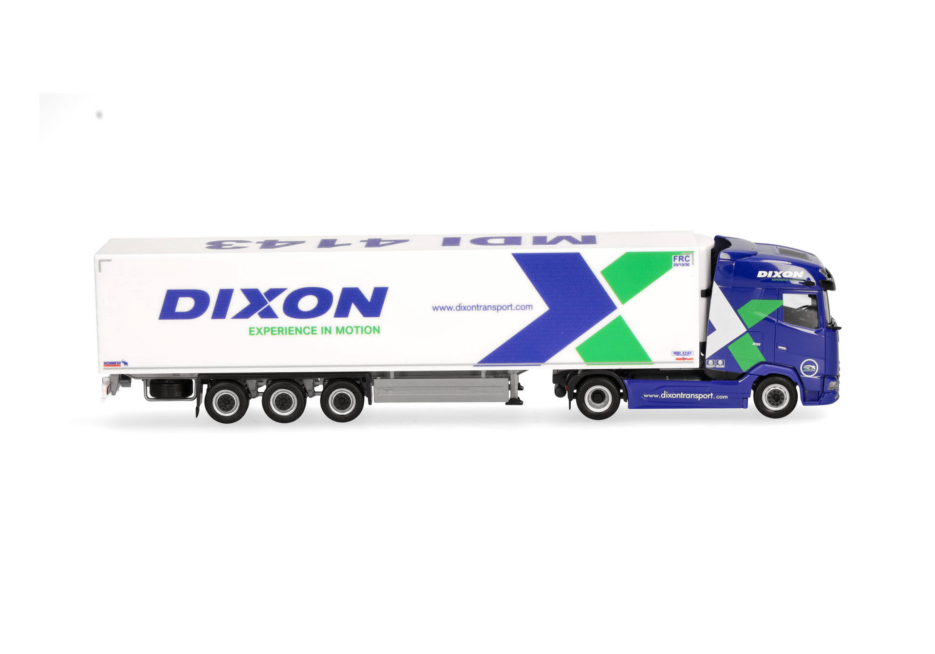 DAF XG Kühlkoffer-Sattelzug "Dixon"