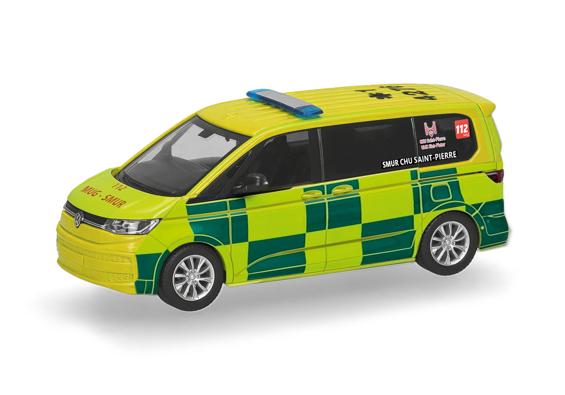 ambulance, model vehicle, emergency, van, yellow-green