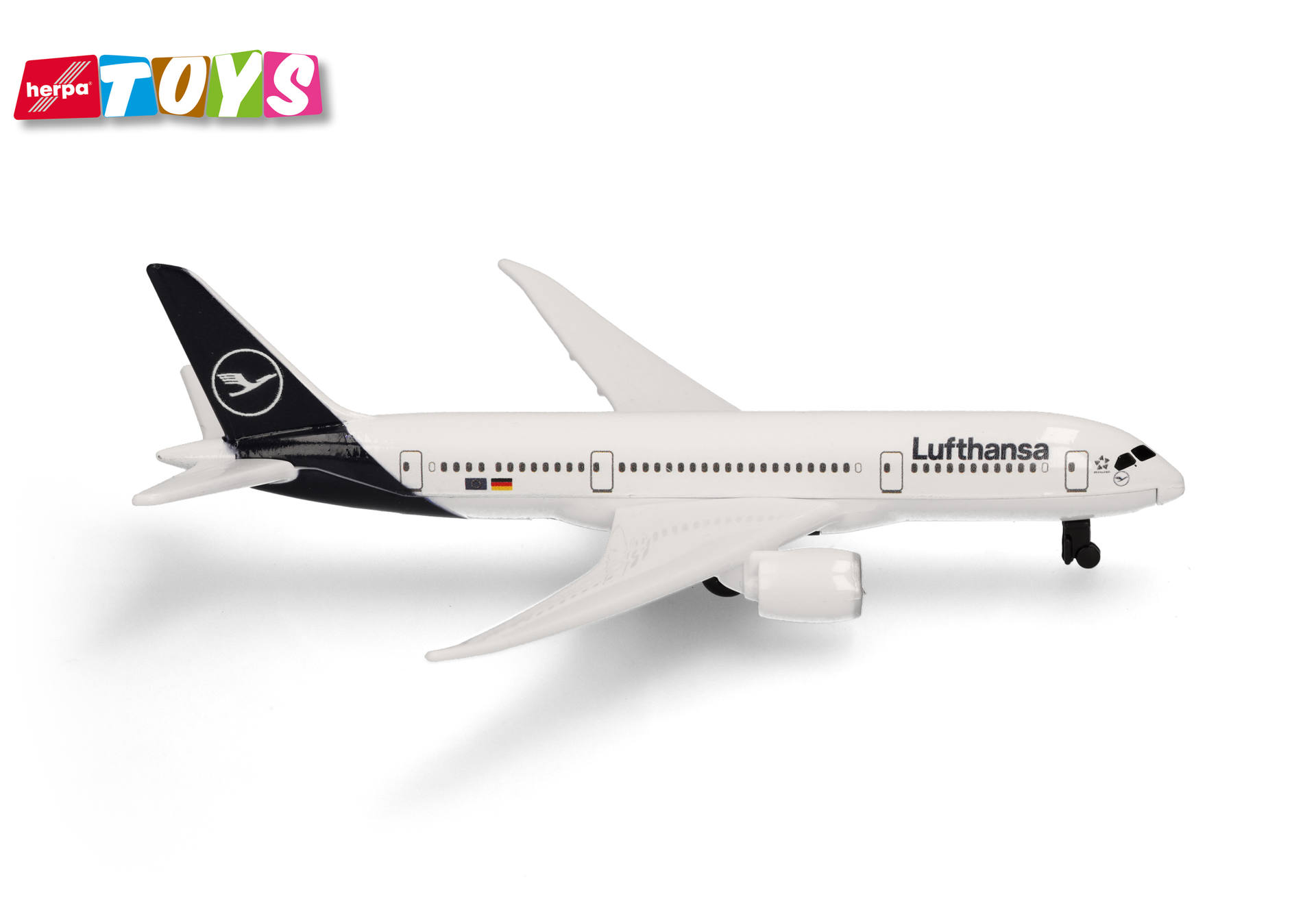 Herpa Toys: Single Airplane Lufthansa 787