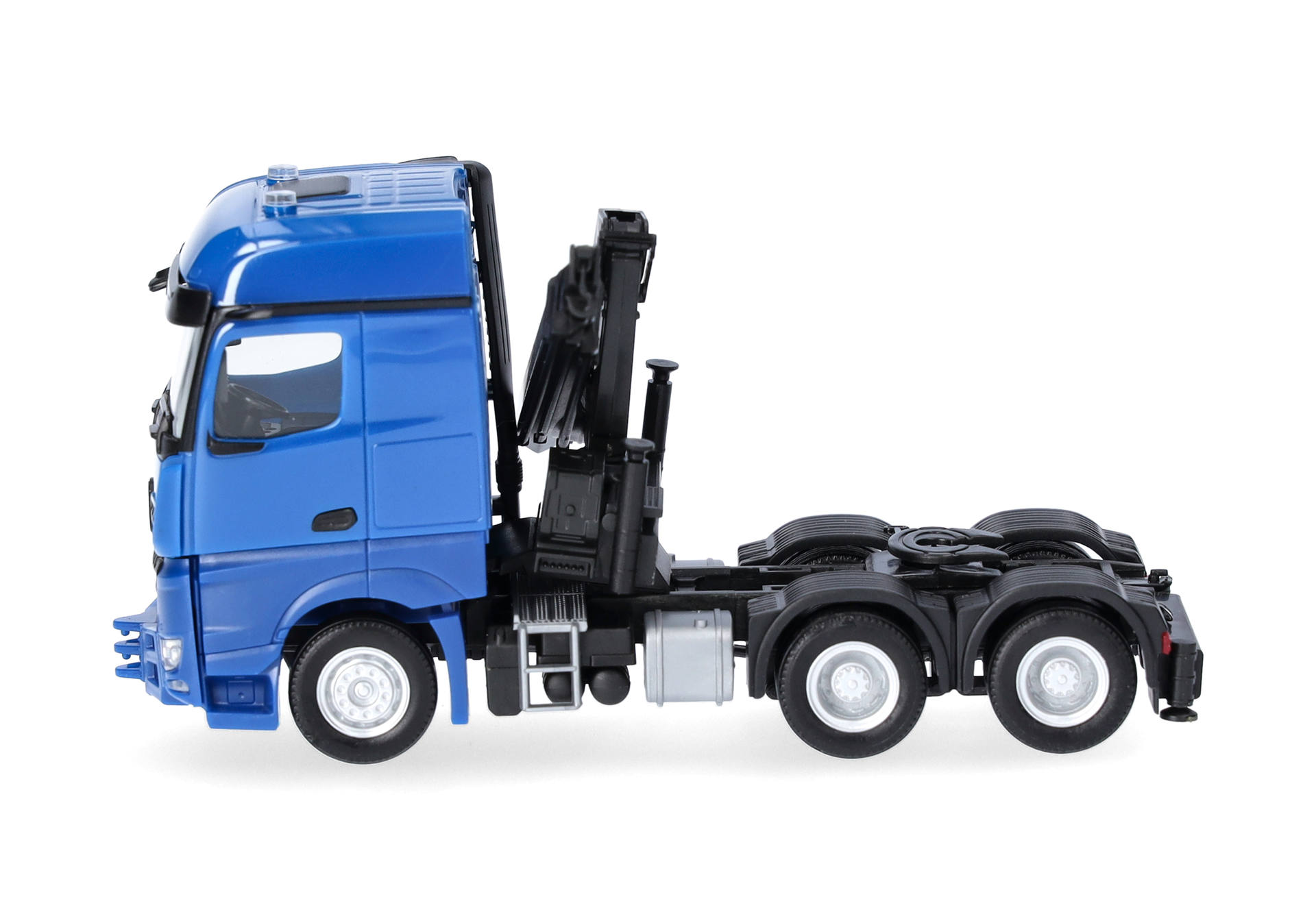 Mercedes-Benz Arocs 18 Bigspace Zugmaschine 3achs mit Ladekran (6x4), enzianblau