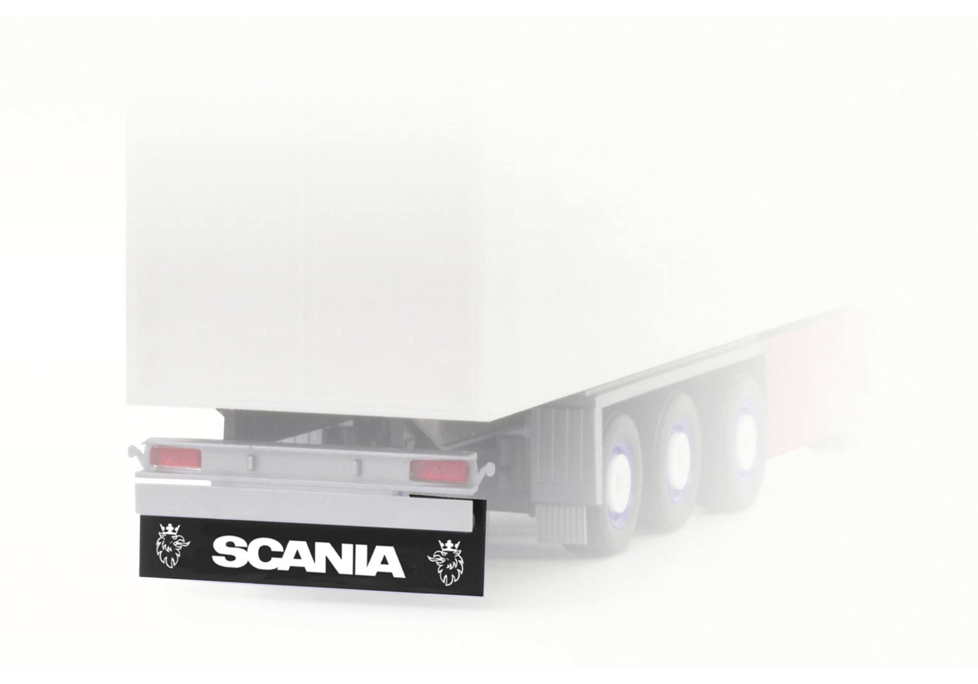 Accessory Rear splash flap for trailer and trucks "SCANIA" (8 pieces)