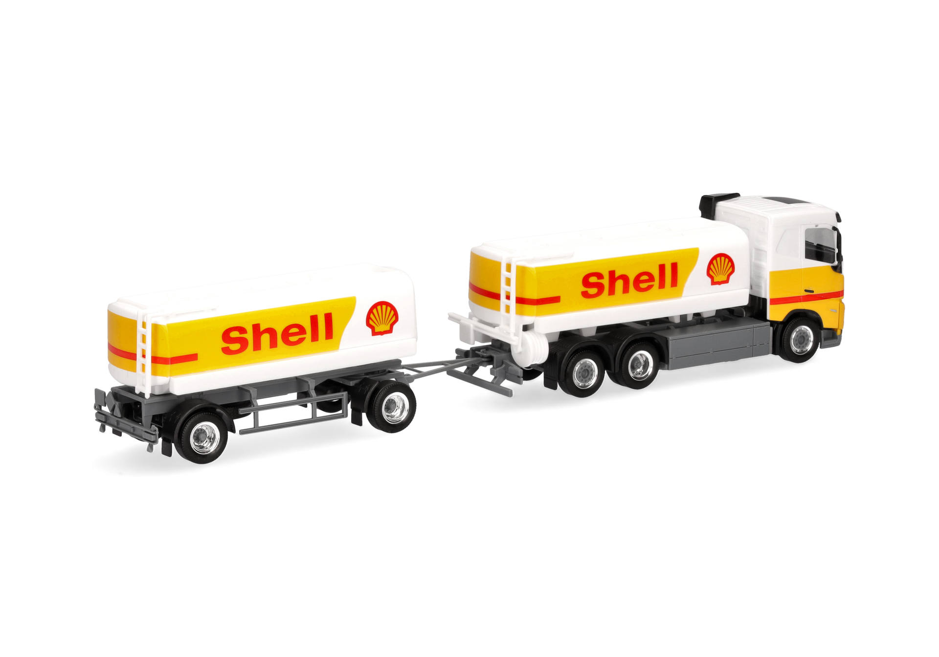 Volvo FH 2020 Flat roof fuel tank trailer "Shell"