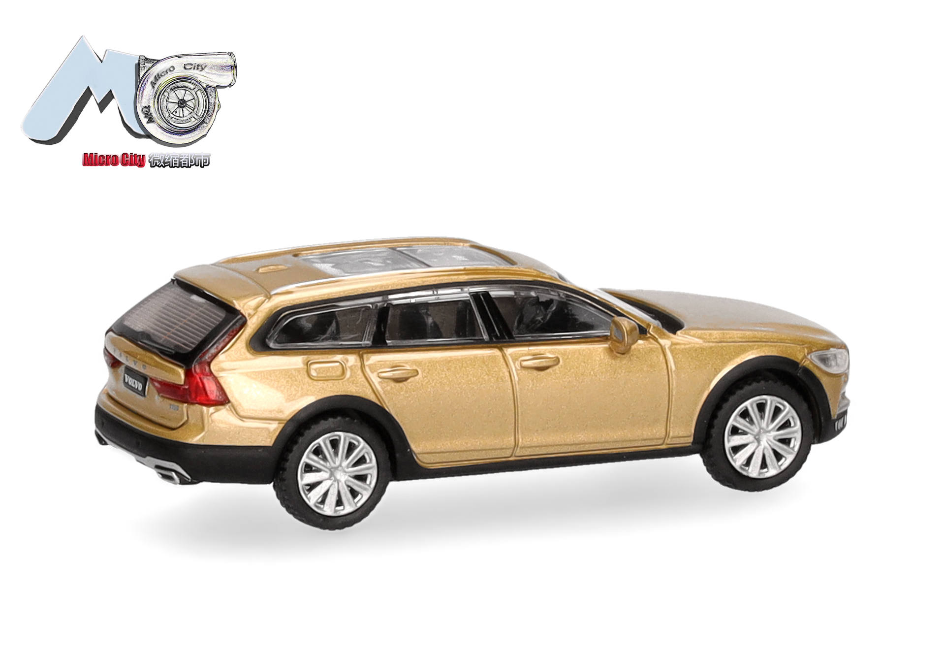 MicroCity: Volvo V90, gold (2017)