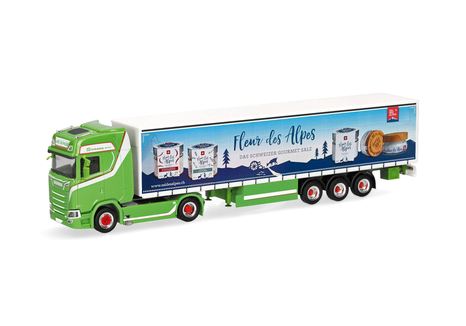 Hračka Scania CS - model užitkového vozu