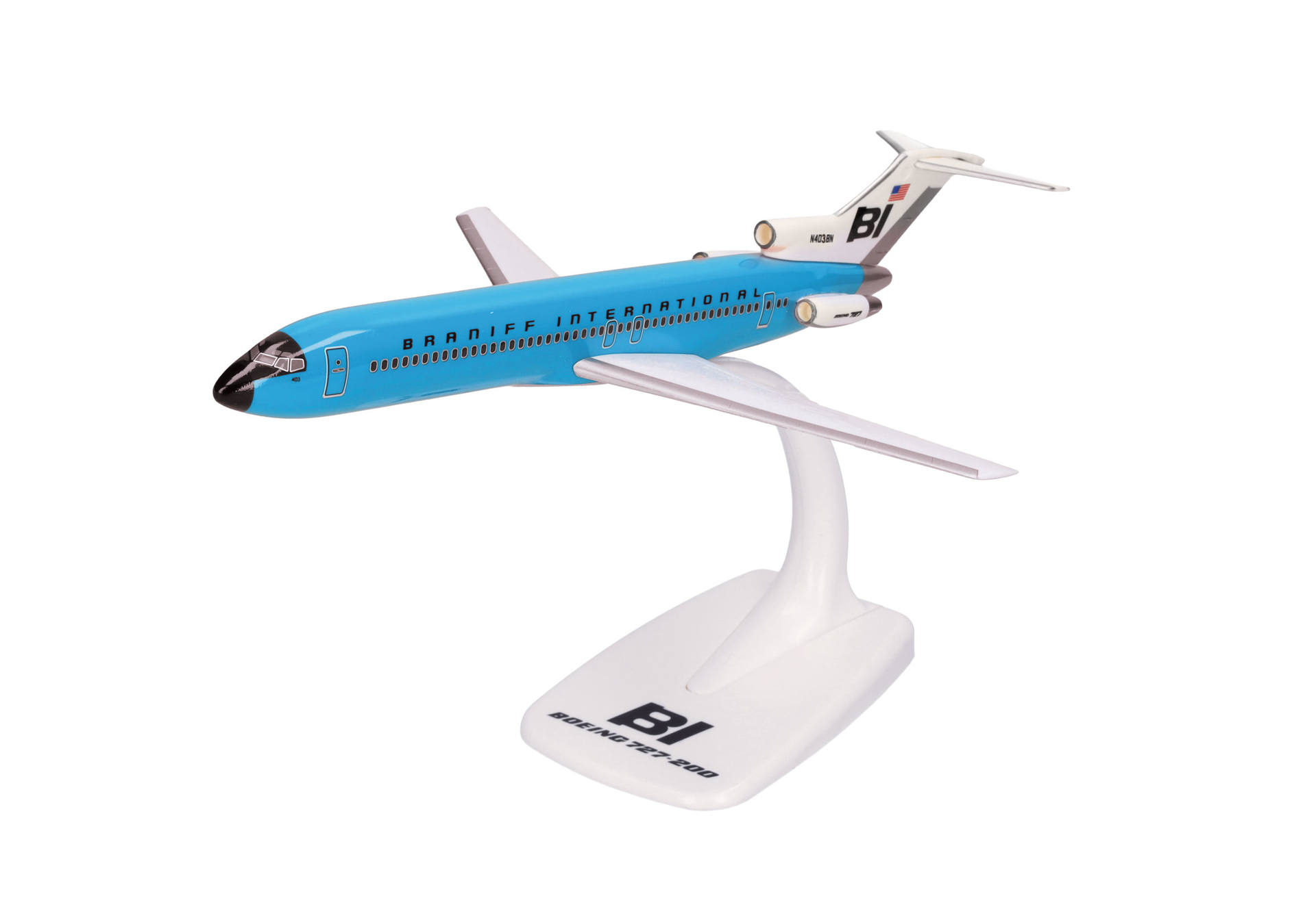 Braniff International Boeing 727-200 - Solid New Dark Blue - N403BN