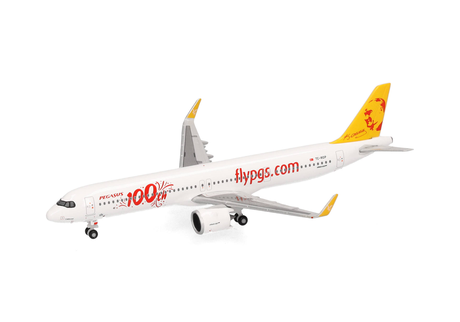 Pegasus Airlines Airbus A321neo "100th" –TC-RDP