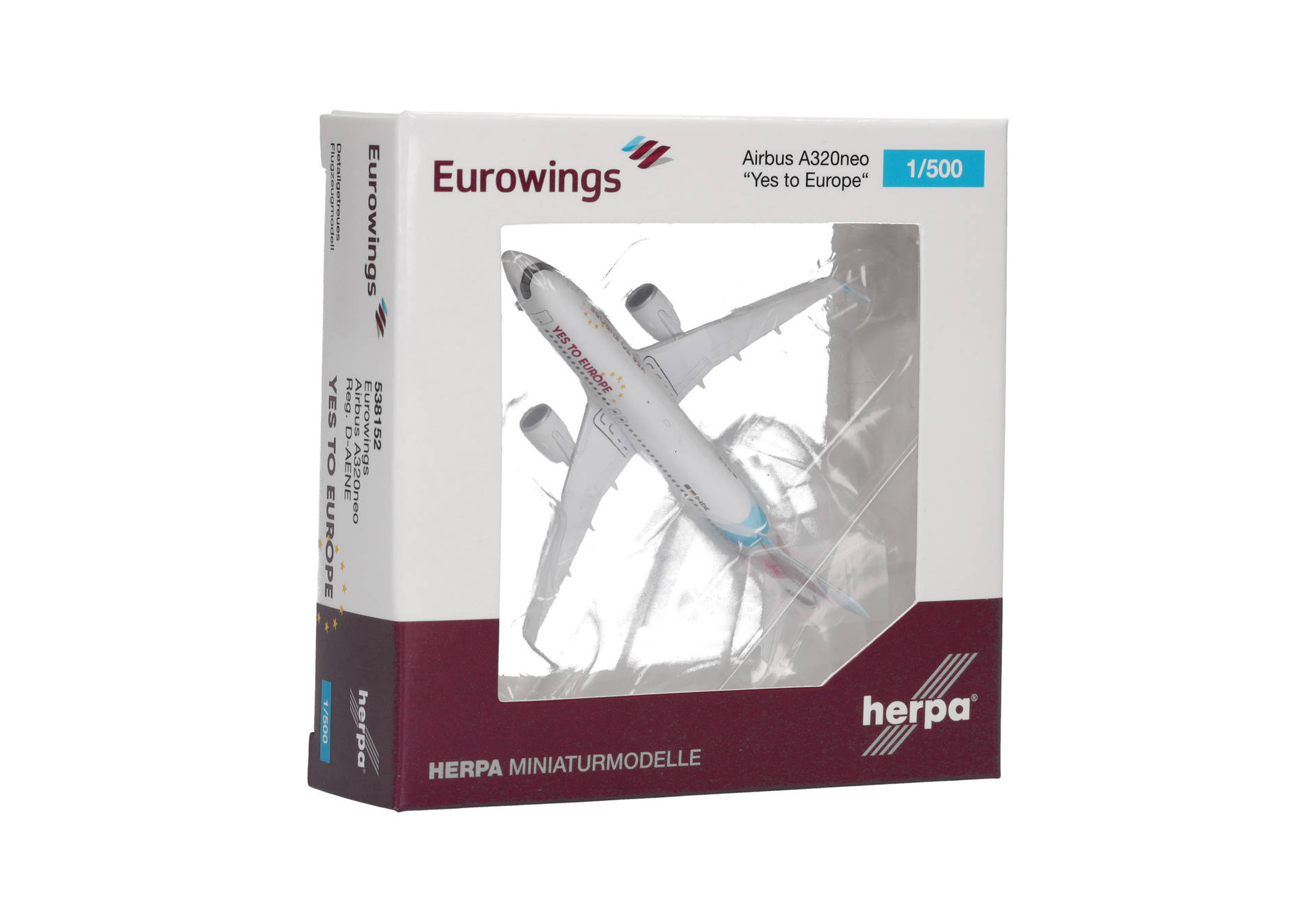 Eurowings Airbus A320neo "Yes to Europe" – D-AENE