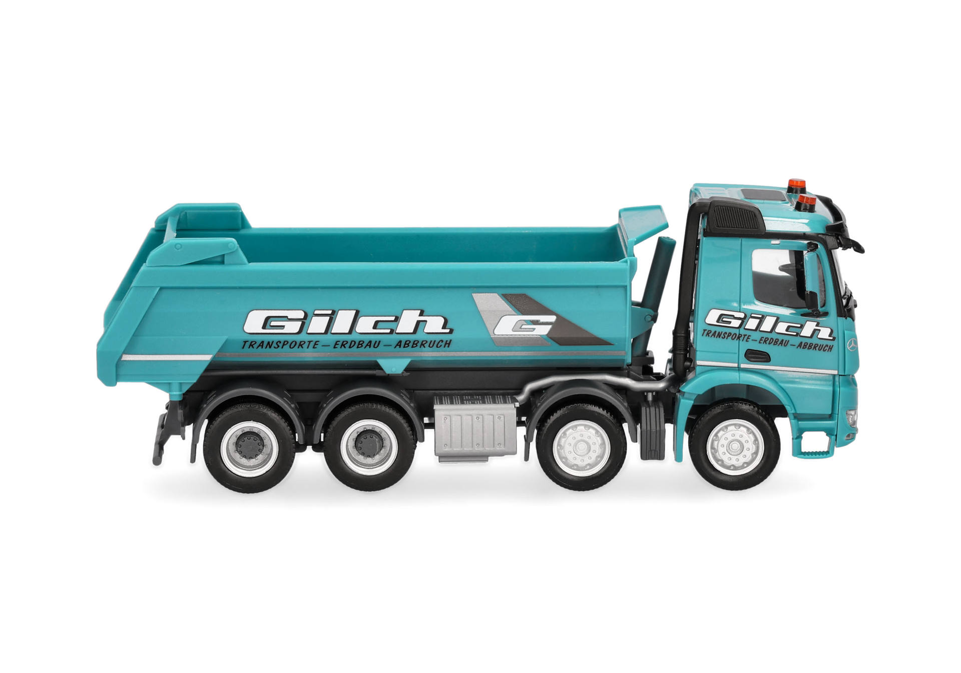 dump truck, Spielzeug, Türkis, sechs Räder, Lastwagenkabine