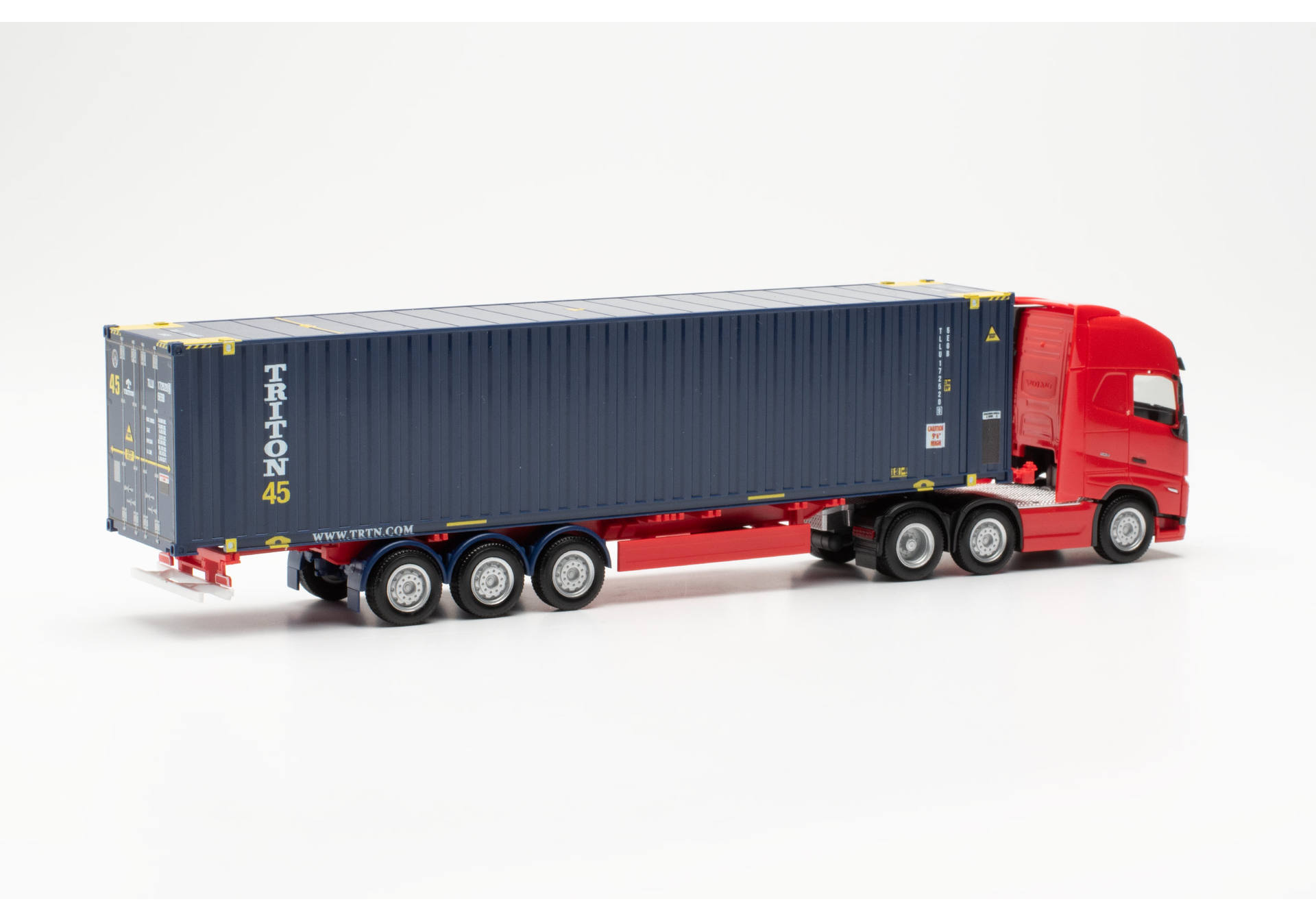 Volvo Gl. XL 6x2 45ft. Container-Sattelzug “TRITON International”