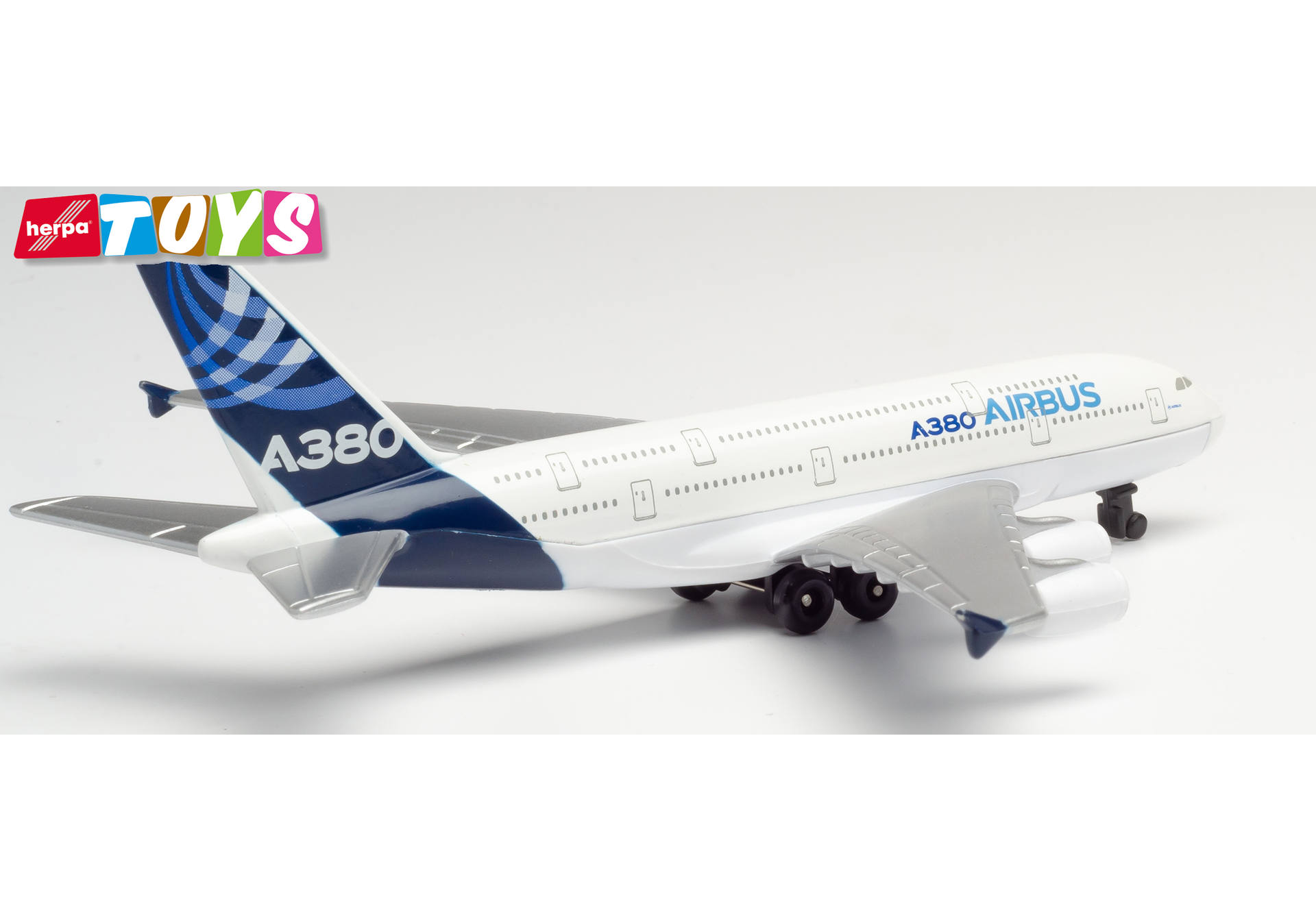 toy, airplane, airbus, A380, model