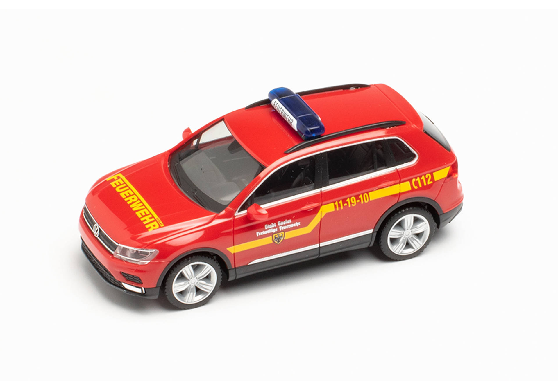 Volkswagen (VW) Tiguan command vehicle ambulance "Fire brigade Goslar"
