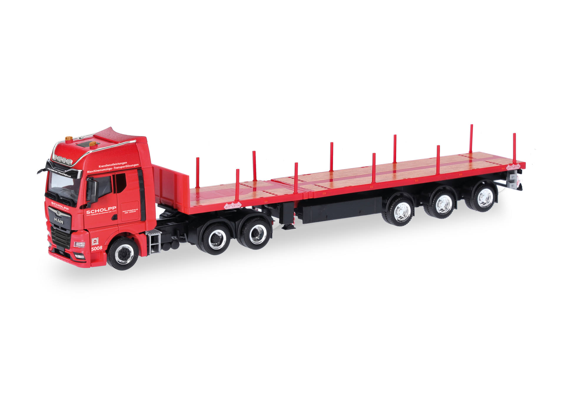 MAN TGX GX Teletrailer-Sattelzug "Scholpp"