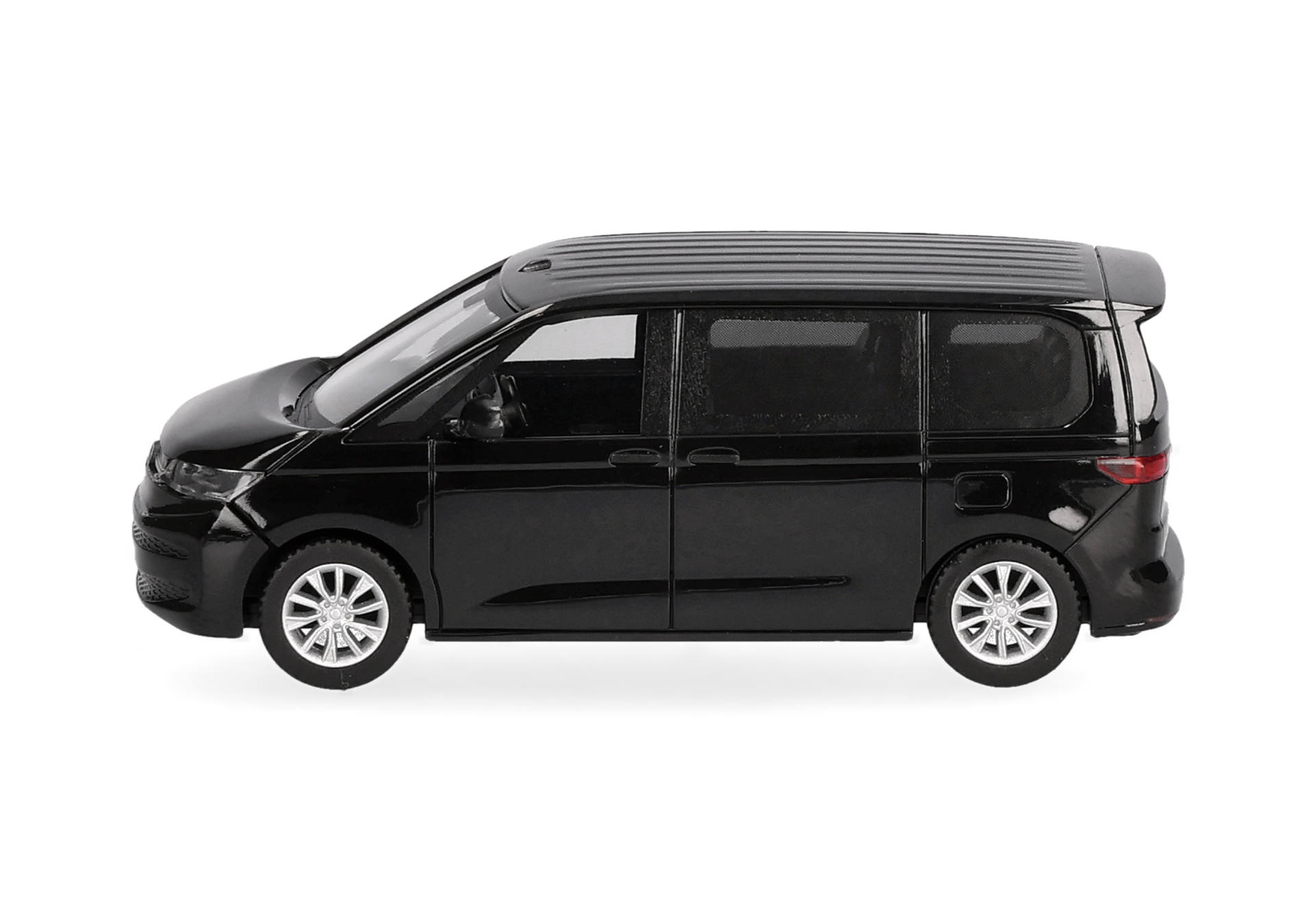 minivan, toy, black, van, model car