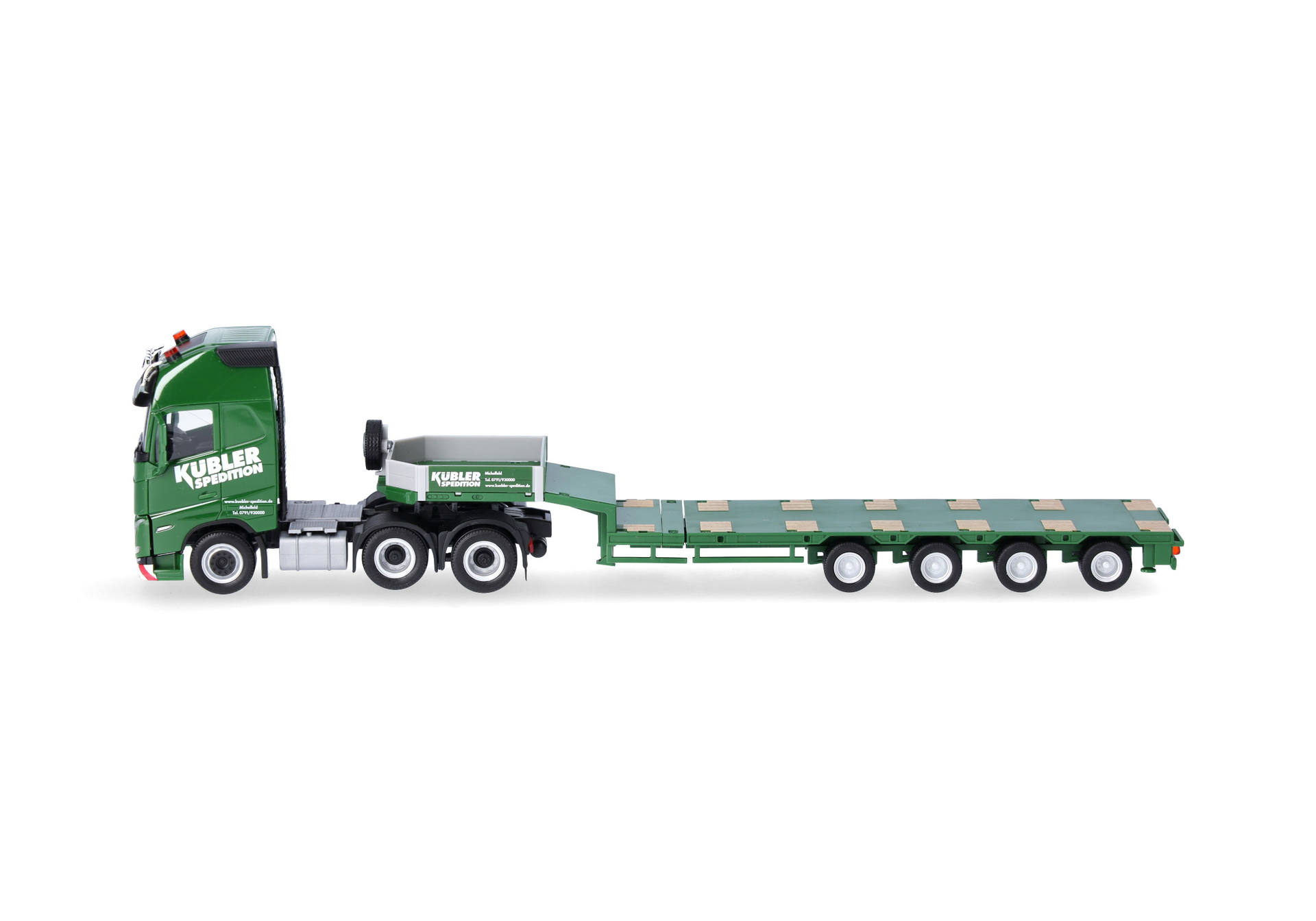 Volvo FH GL XL 2020 Semitieflade-Sattelzug "Kübler"