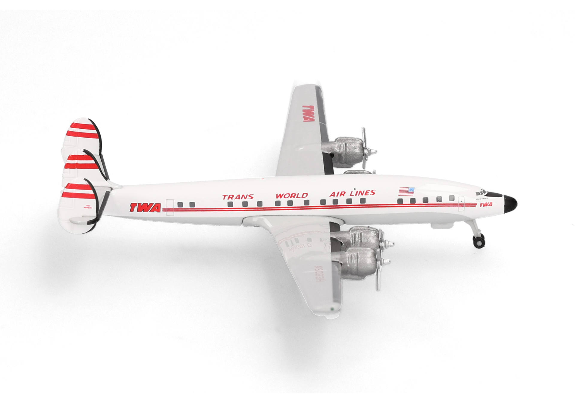 TWA - Trans World Airlines Lockheed L-1649A Jetstream  – N8083H