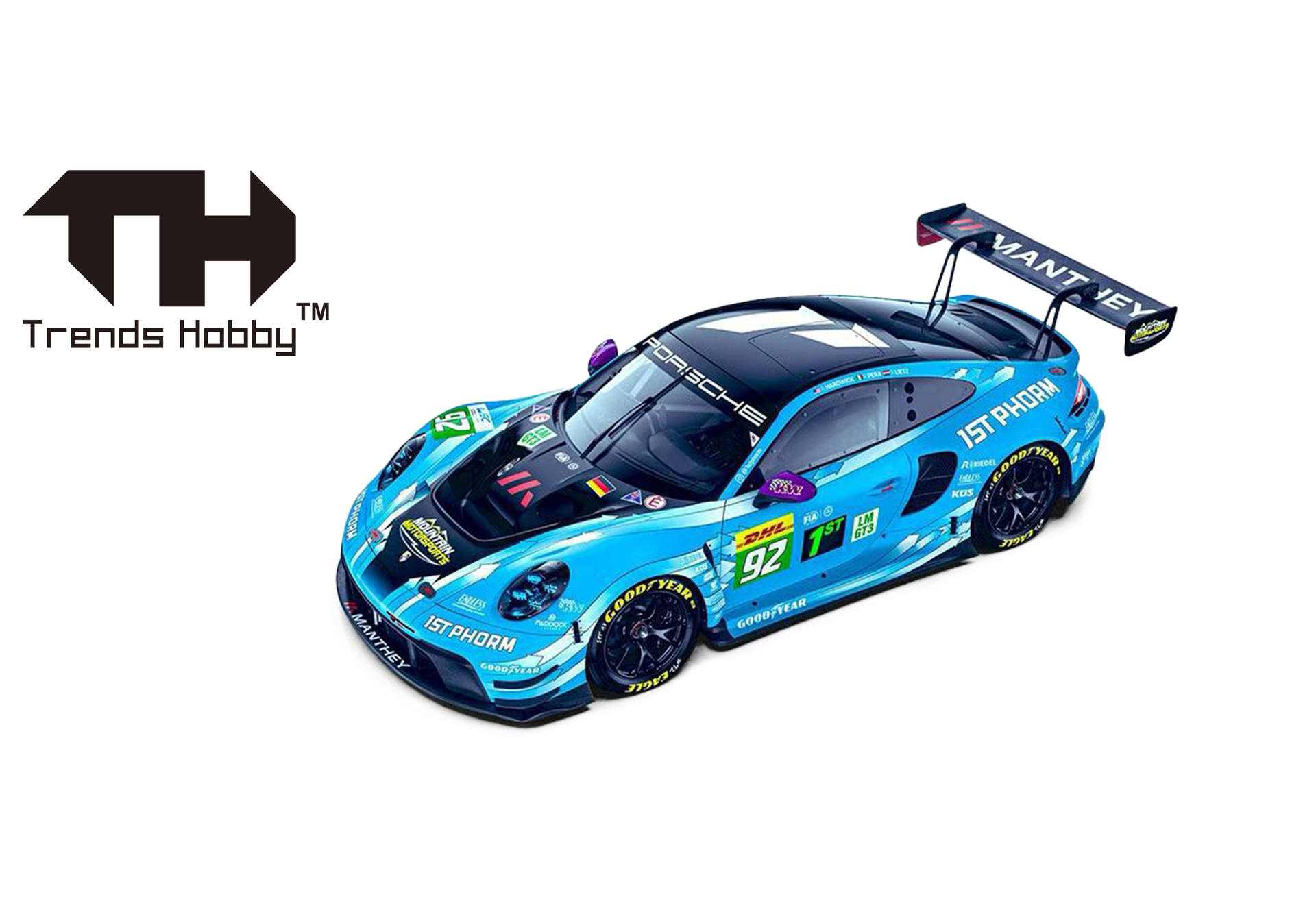 RC car, diecast, racing car, blue car, spoiler rear