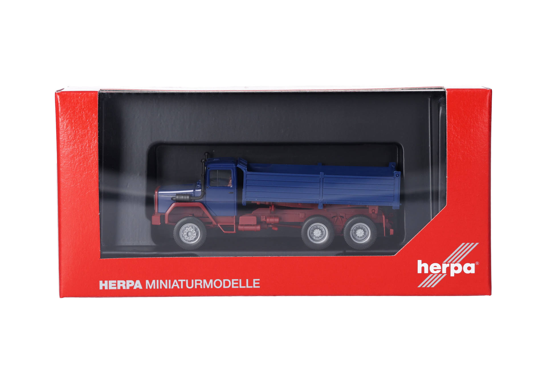 Herpa Basic: Iveco Hauber Kipp-LKW 3achs