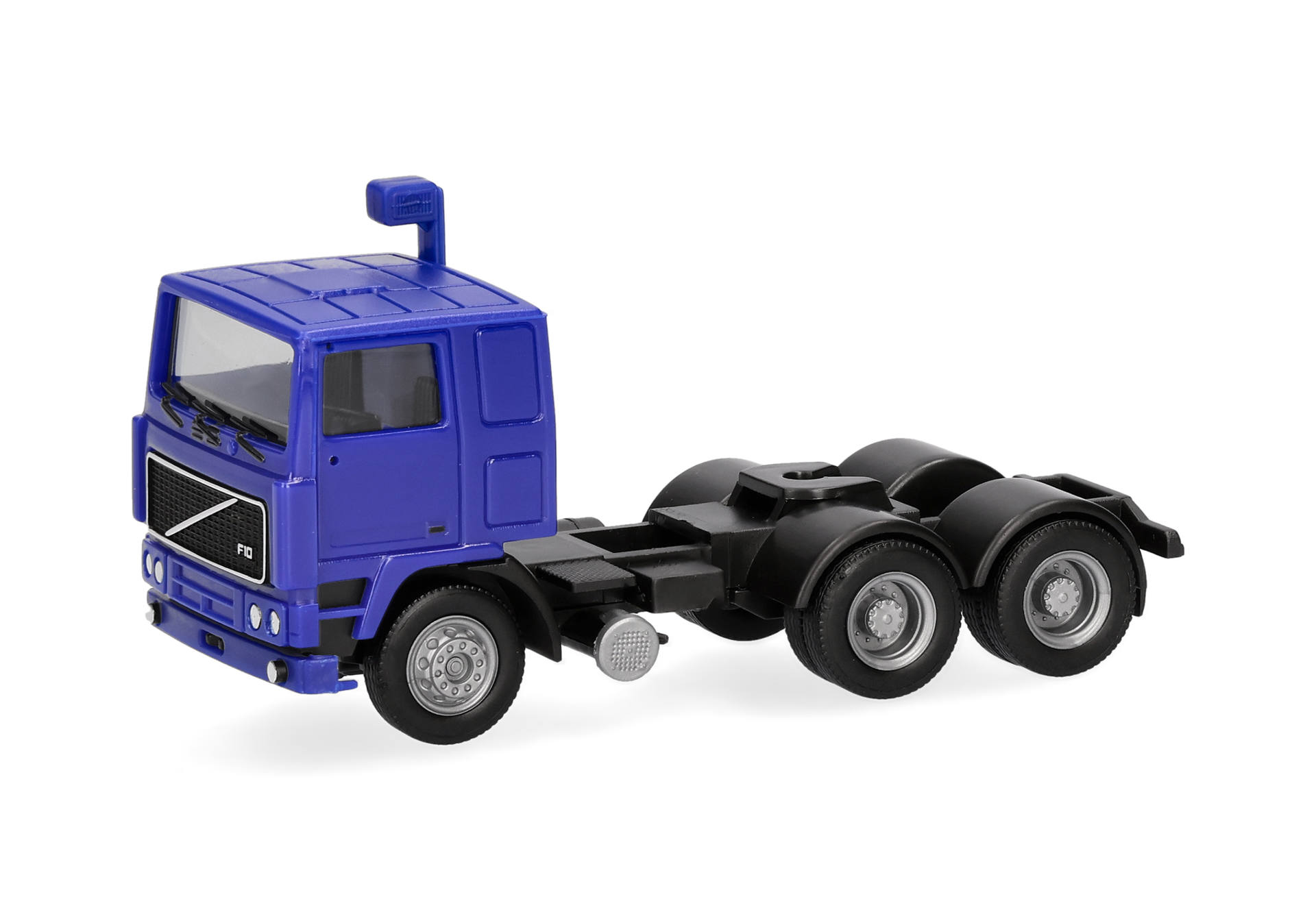 truck, model, cab, blue, trailer